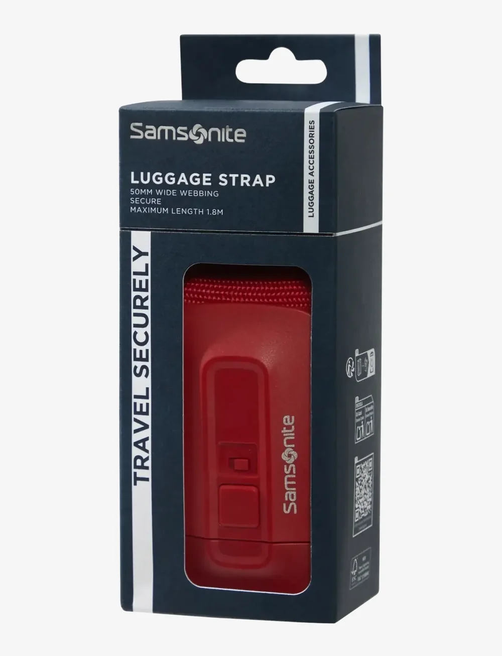 Samsonite - LUGGAGE STRAP 50MM - reise-accessoires - red - 1