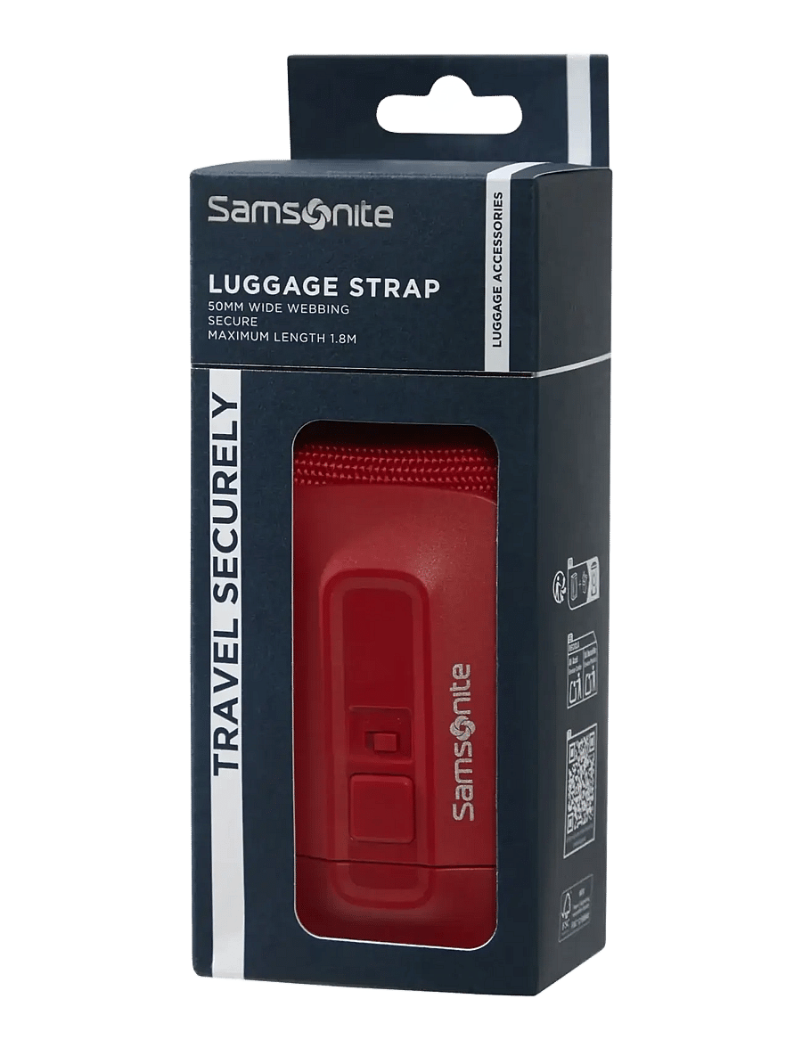 Samsonite - LUGGAGE STRAP 50MM - packningsorganiserare - red - 1
