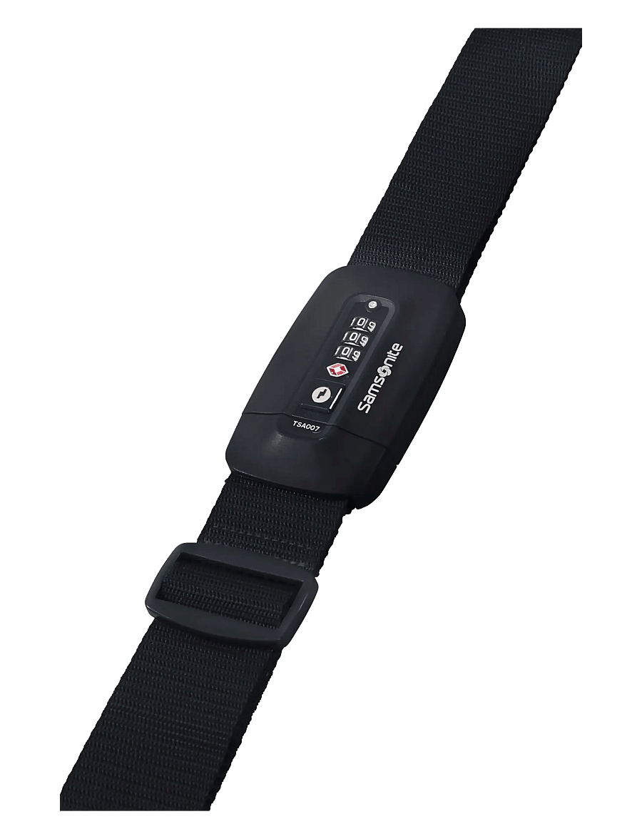 Samsonite - LUGGAGE STRAP/TSA LOCK - pakkauskuutiot - black - 0