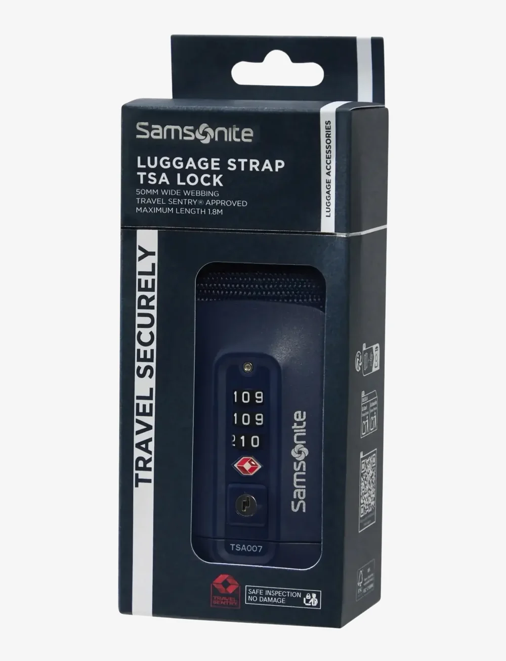 Samsonite - LUGGAGE STRAP/TSA LOCK - reise-accessoires - midnight blue - 1