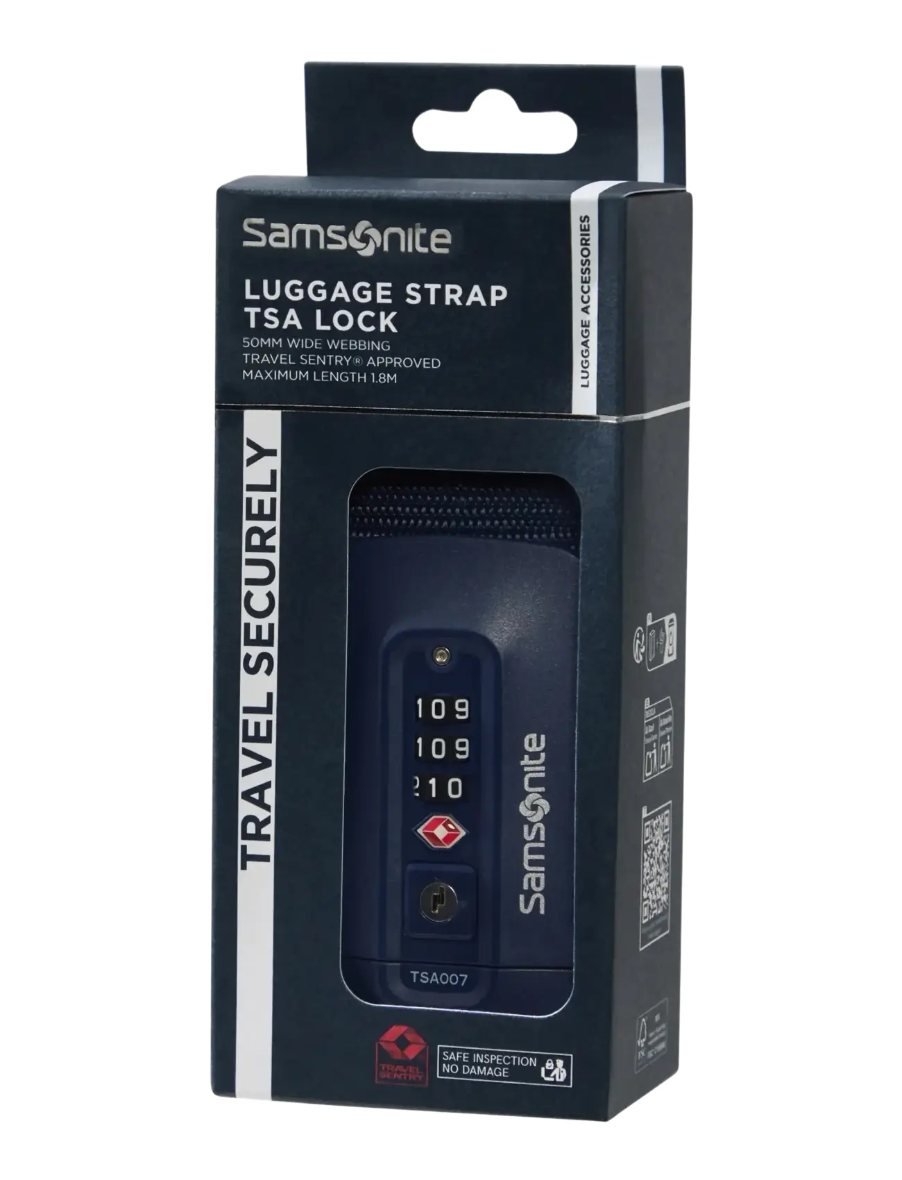 Samsonite - LUGGAGE STRAP/TSA LOCK - packfächer - midnight blue - 1