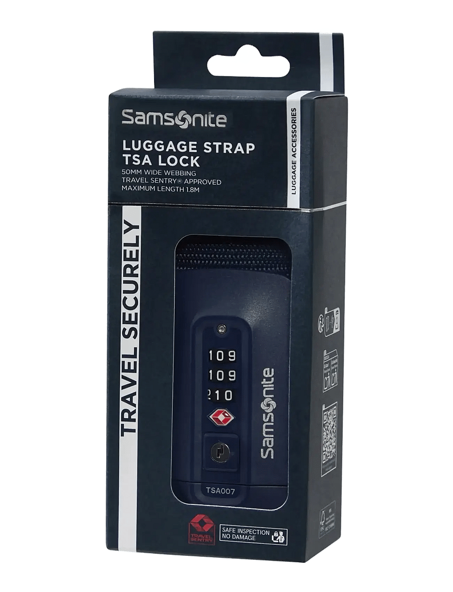 Samsonite - LUGGAGE STRAP/TSA LOCK - packfächer - midnight blue - 1