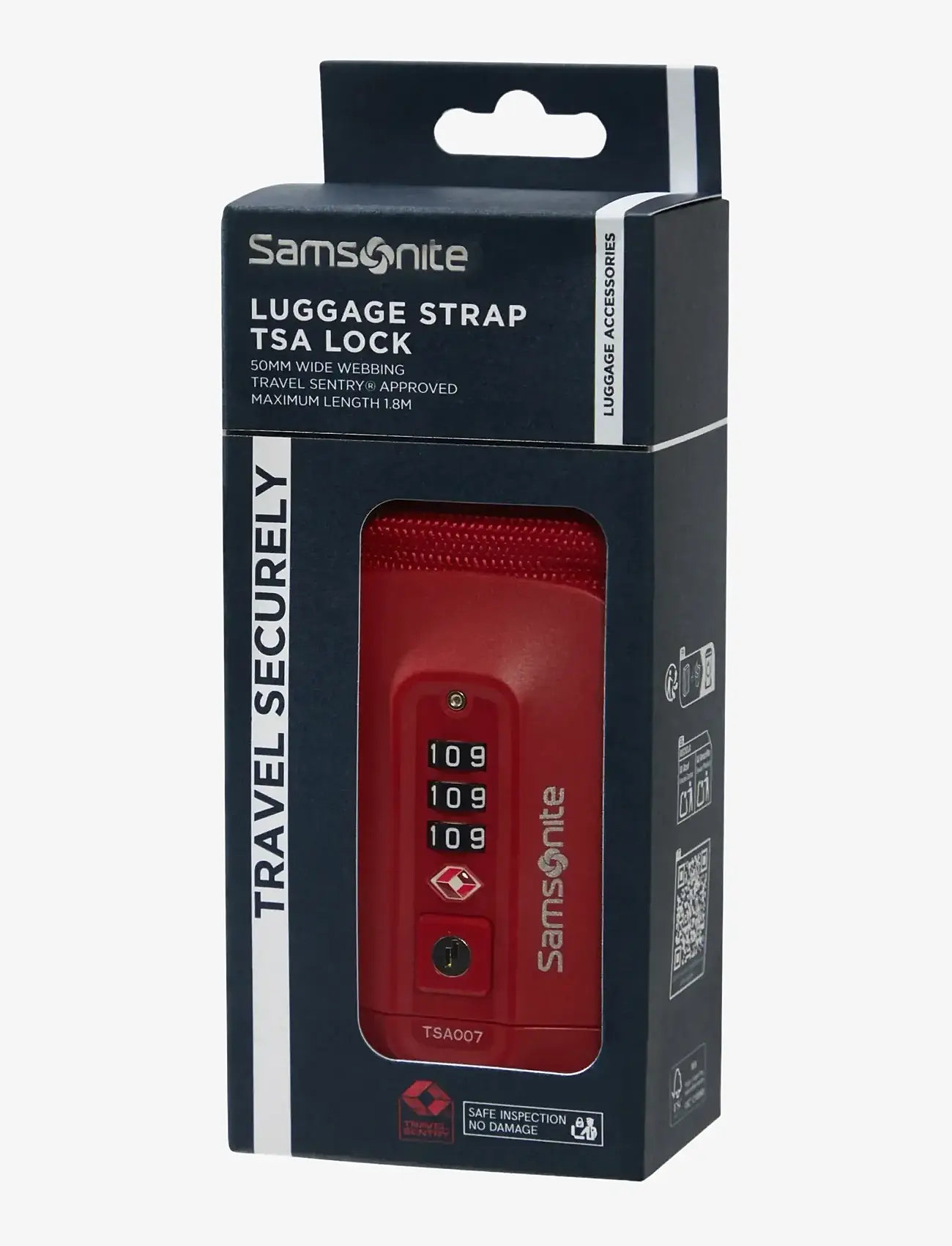 Samsonite - LUGGAGE STRAP/TSA LOCK - pakkausjärjestelijät - red - 1