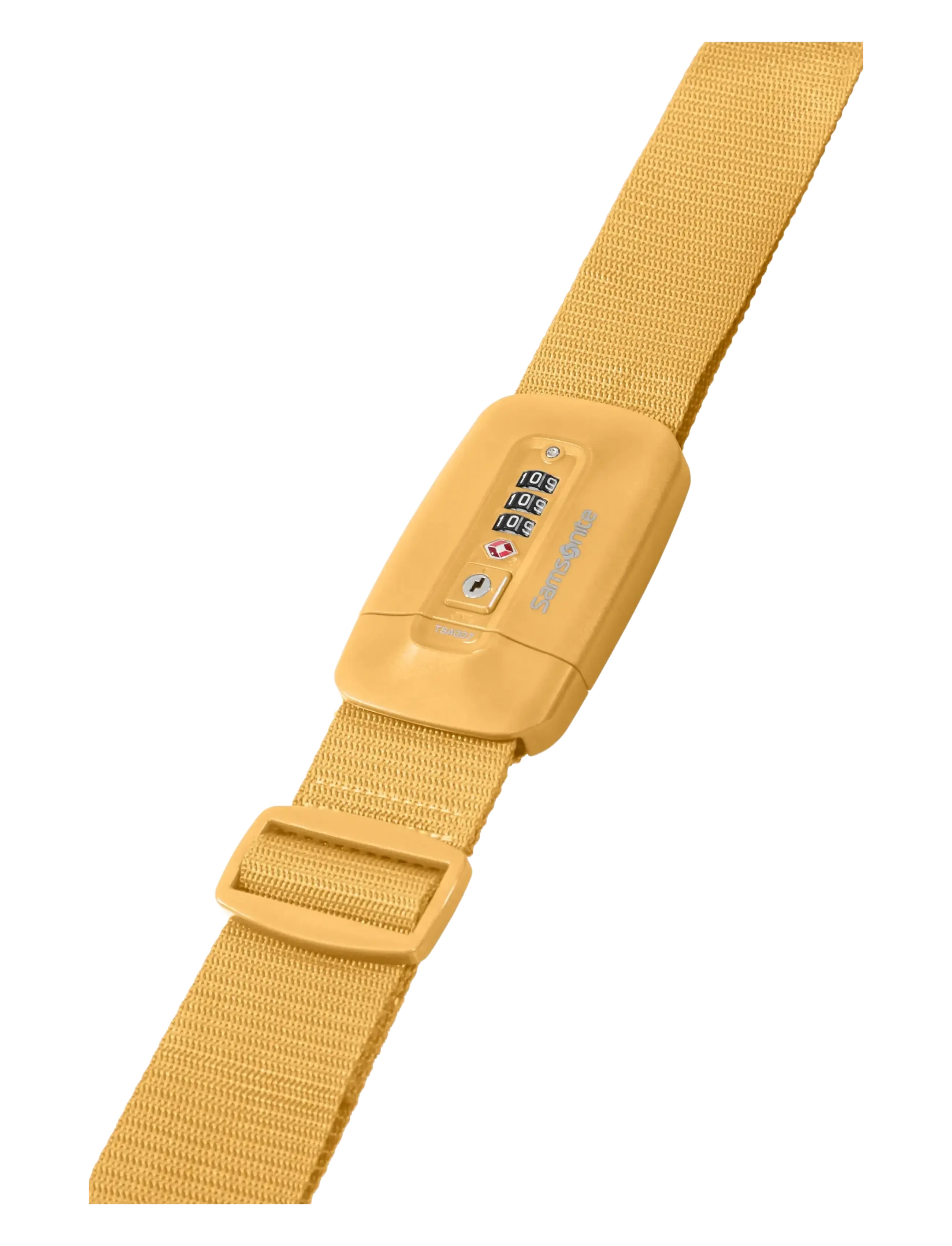 Samsonite Luggage Strap/Tsa Lock, Mænd, TSA Bagagestrop, Gul, Str: ONE SIZE