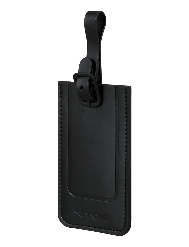 Samsonite - RECTANGLE LUGGAGE TAG x2 - luggage tags - black - 1