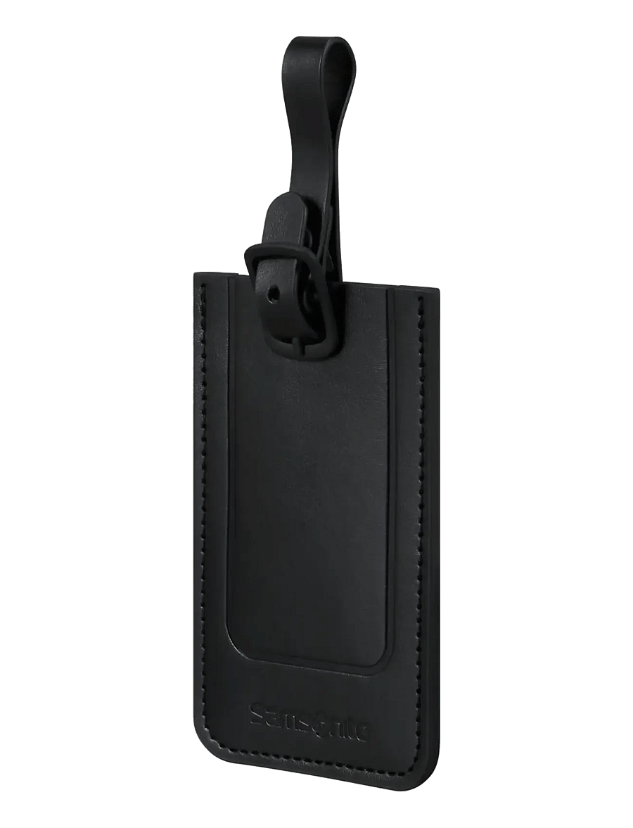 Samsonite - RECTANGLE LUGGAGE TAG x2 - matkalaukkujen nimilaput - black - 1