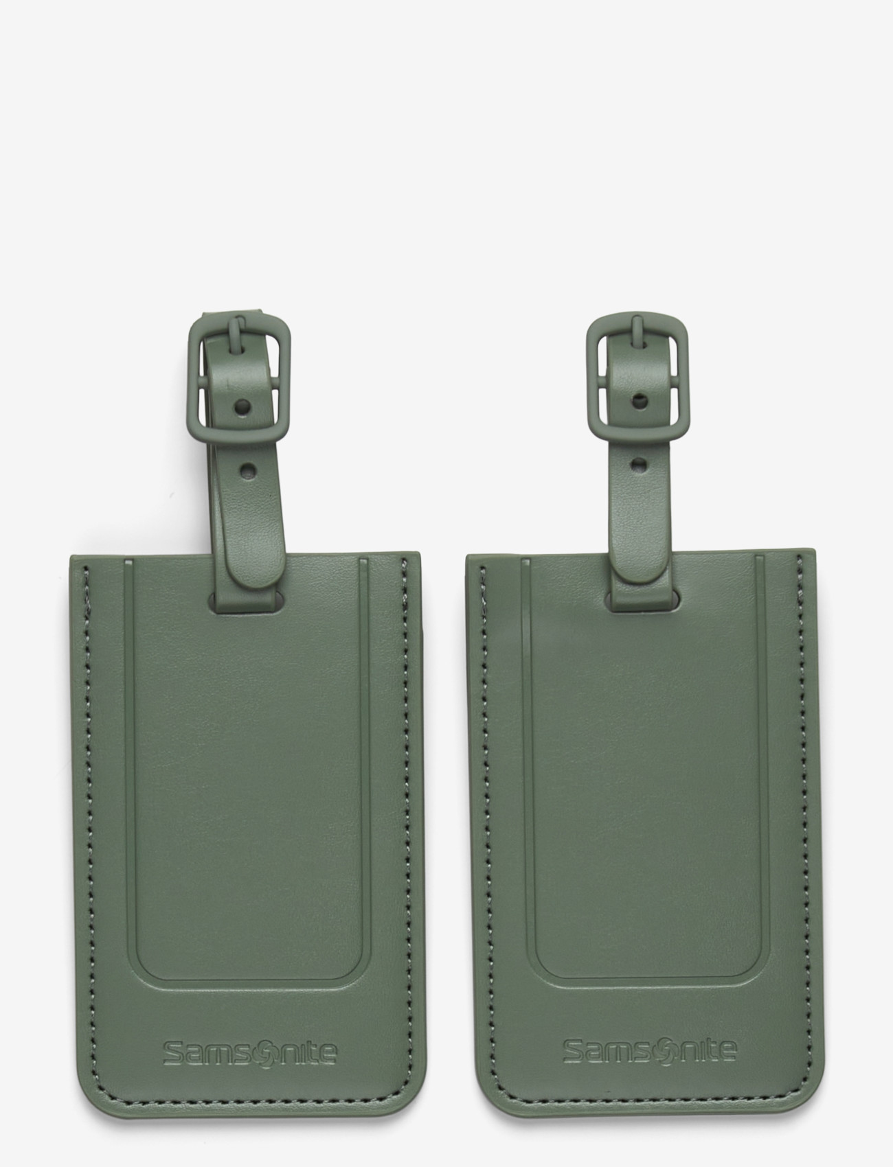 Samsonite - RECTANGLE LUGGAGE TAG x2 - bagagemærker - green - 1