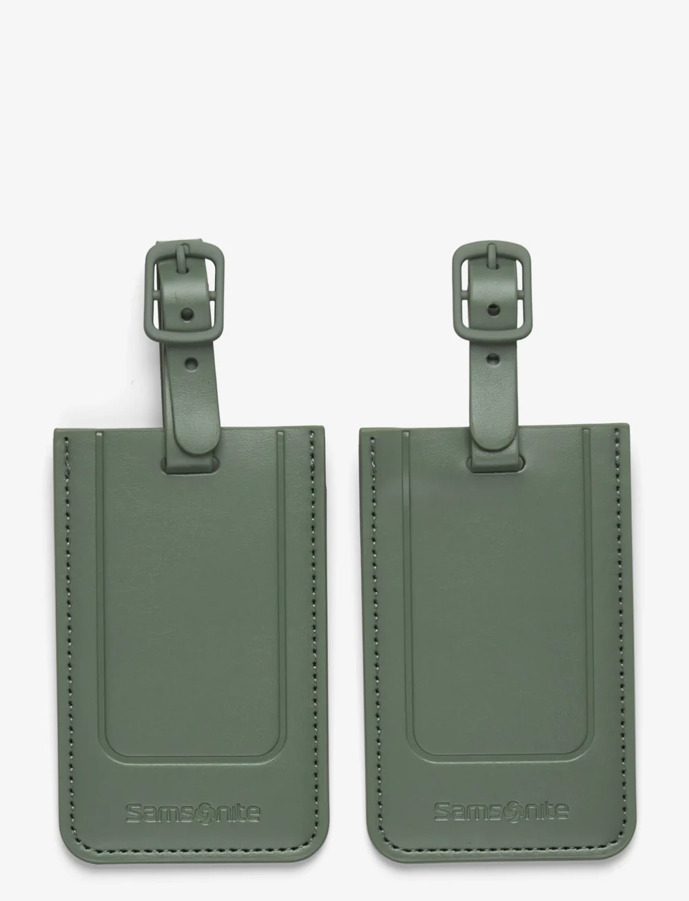 Samsonite - RECTANGLE LUGGAGE TAG x2 - reise-accessoires - green - 1