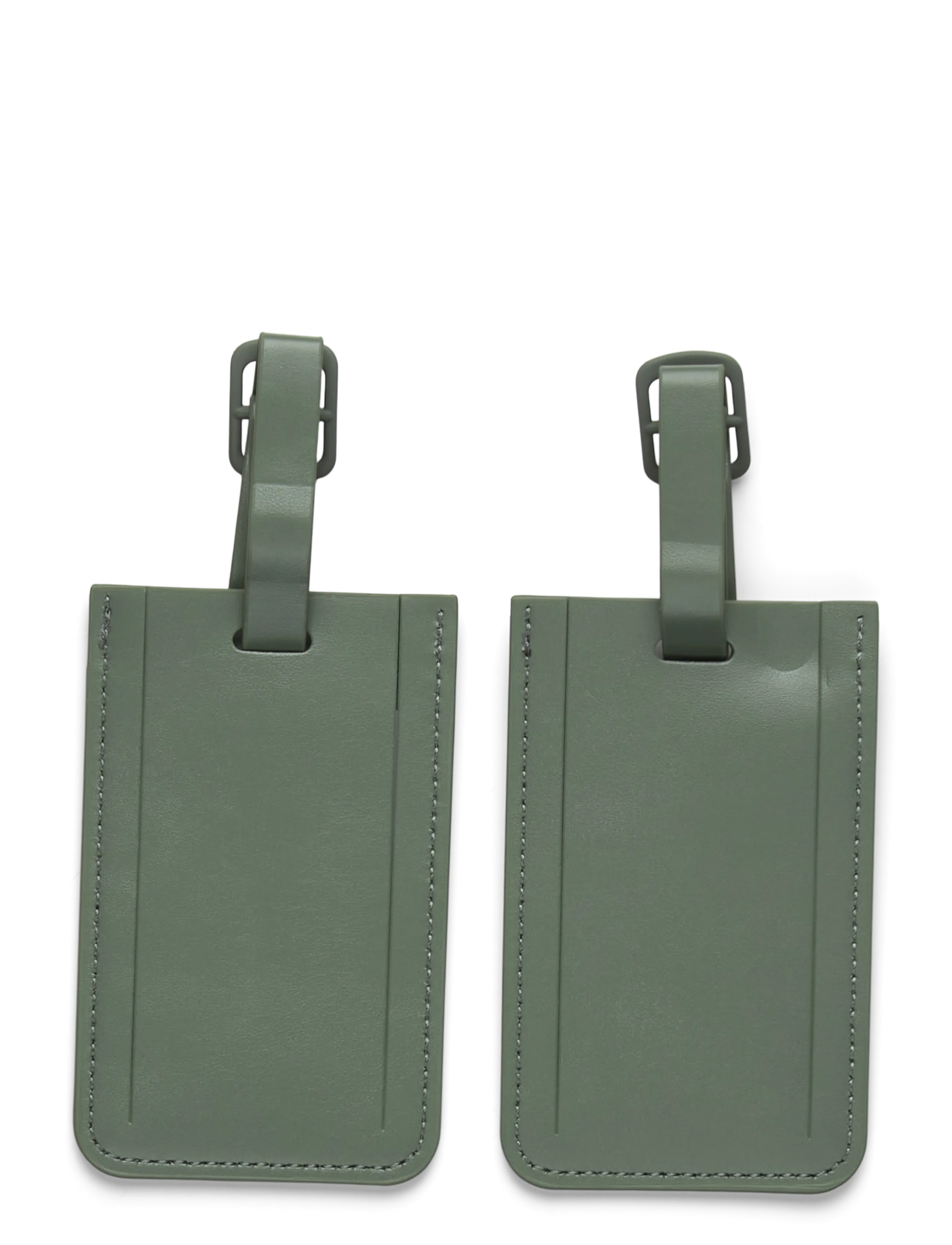 Samsonite - RECTANGLE LUGGAGE TAG x2 - bagagetiketter - green - 2