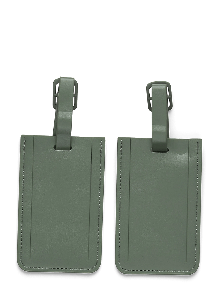 Samsonite - RECTANGLE LUGGAGE TAG x2 - bagagetiketter - green - 2