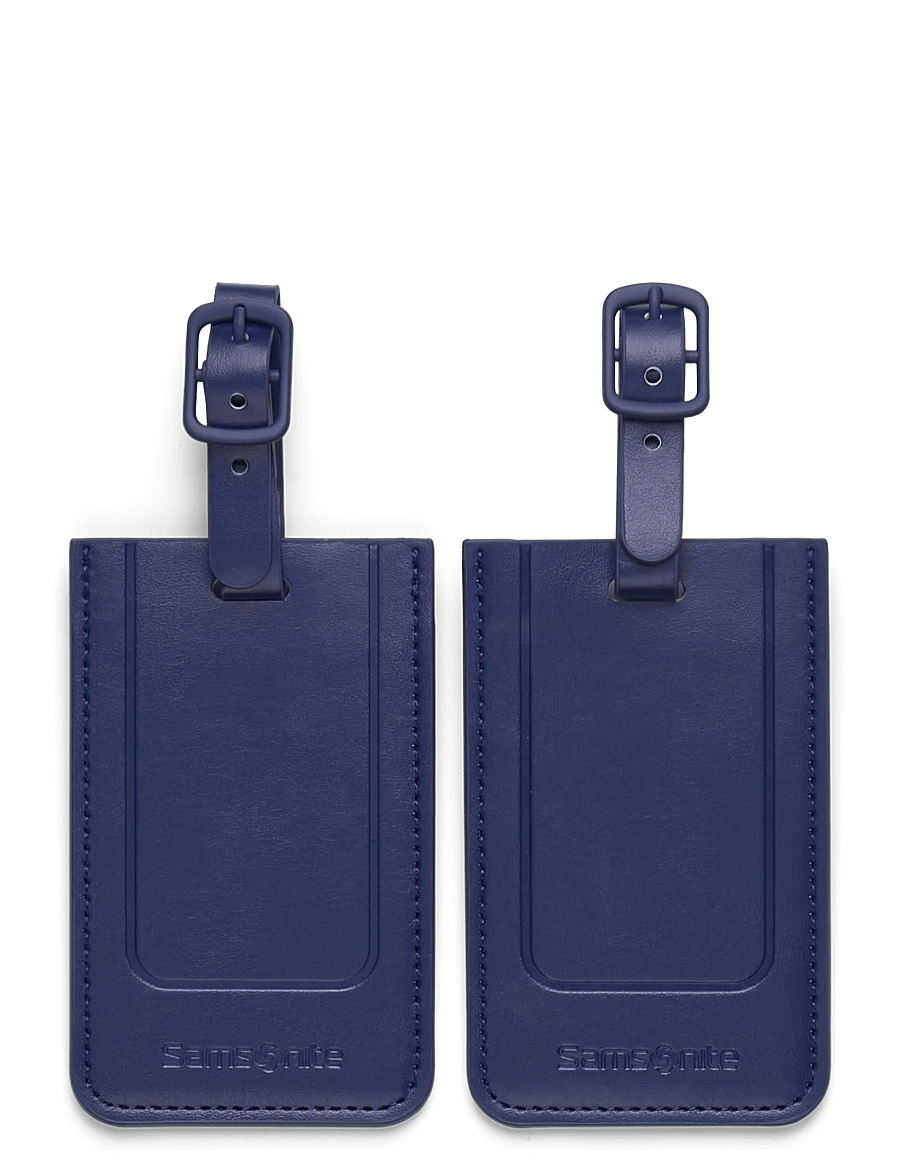 Samsonite - RECTANGLE LUGGAGE TAG x2 - bagagetiketter - midnight blue - 1