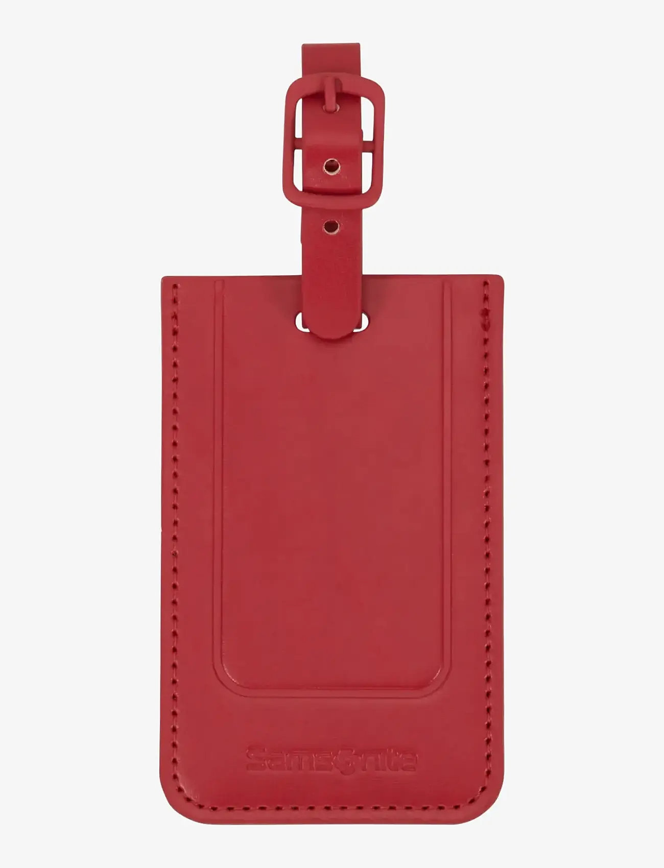 Samsonite - RECTANGLE LUGGAGE TAG x2 - gepäckanhänger - red - 0