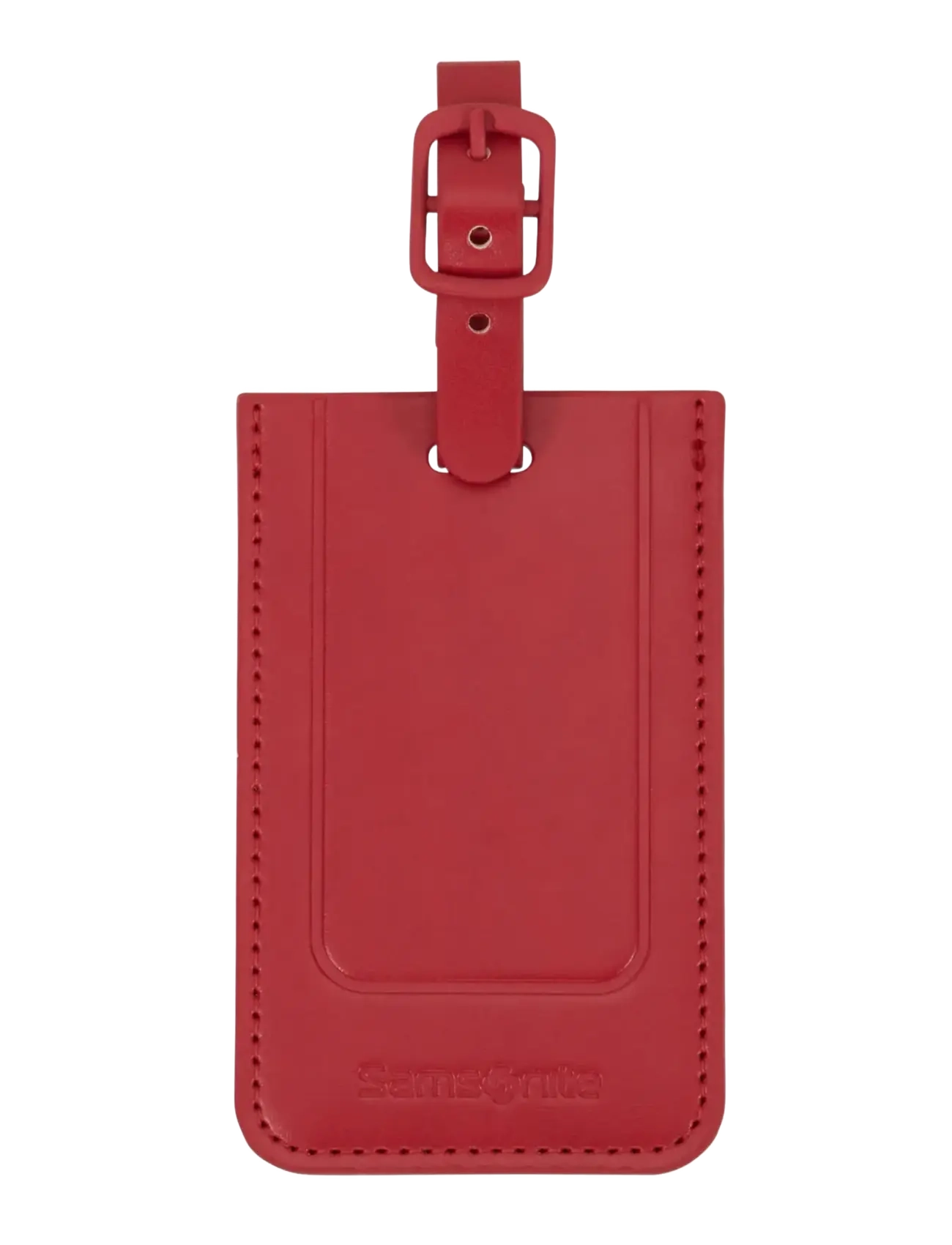 Samsonite RECTANGLE LUGGAGE TAG x2 - Samsonite - RED / red