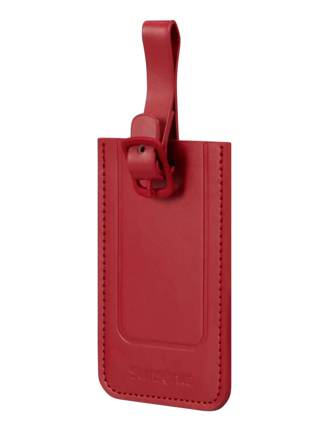 Samsonite - RECTANGLE LUGGAGE TAG x2 - bagagetiketter - red - 1