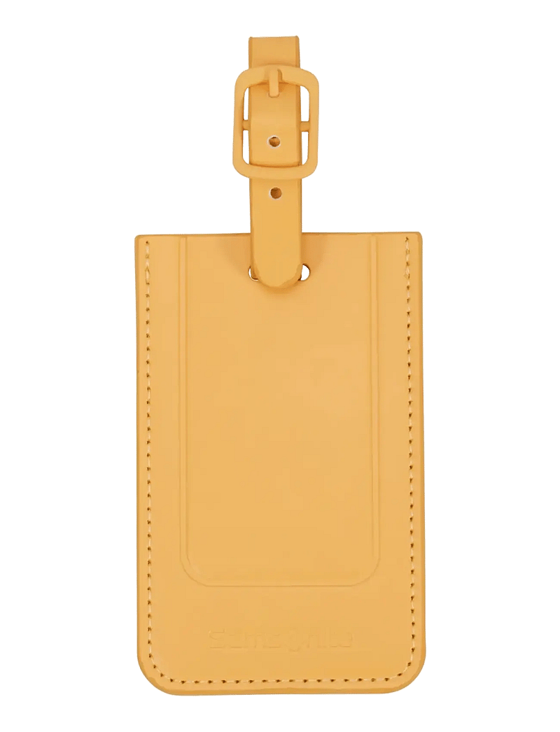 Samsonite - RECTANGLE LUGGAGE TAG x2 - gepäckanhänger - yellow - 0