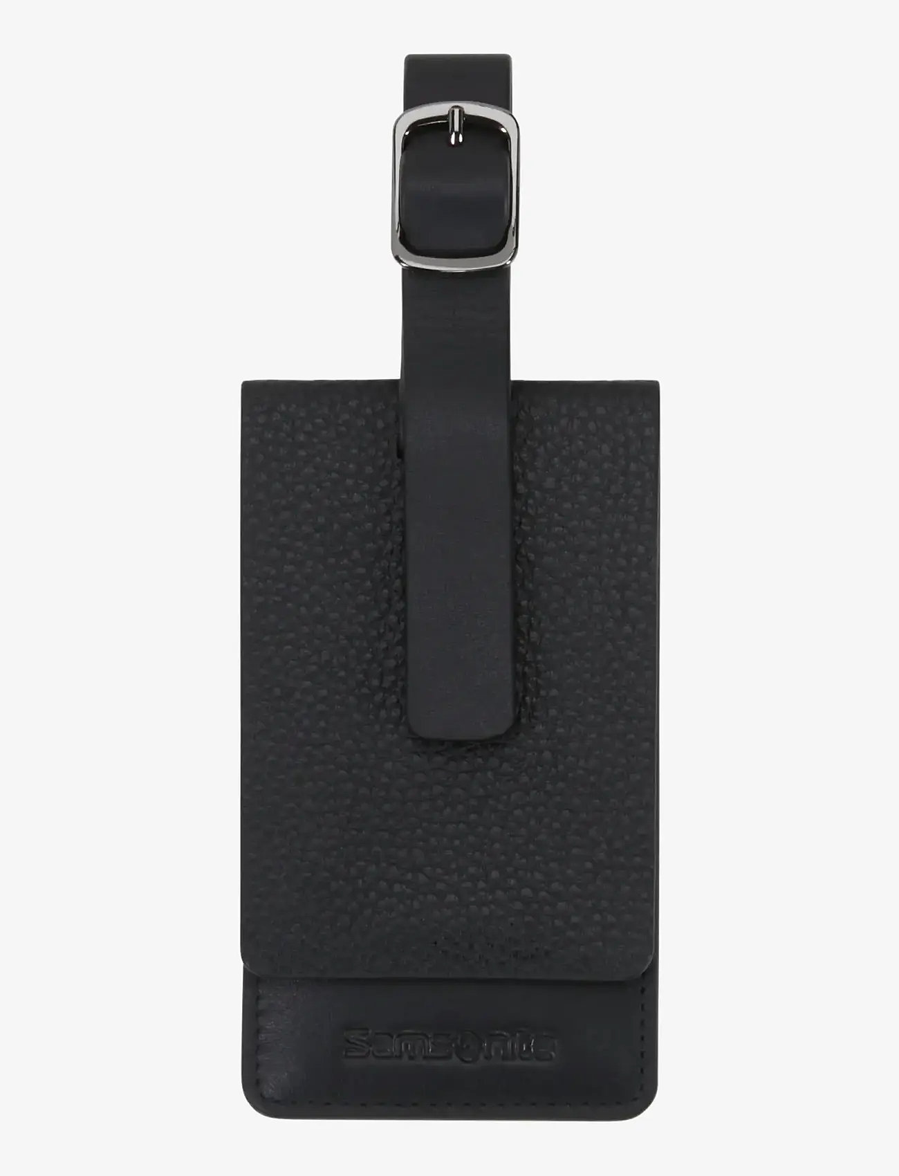 Samsonite - LEATHER TAG - korthållare - black - 0