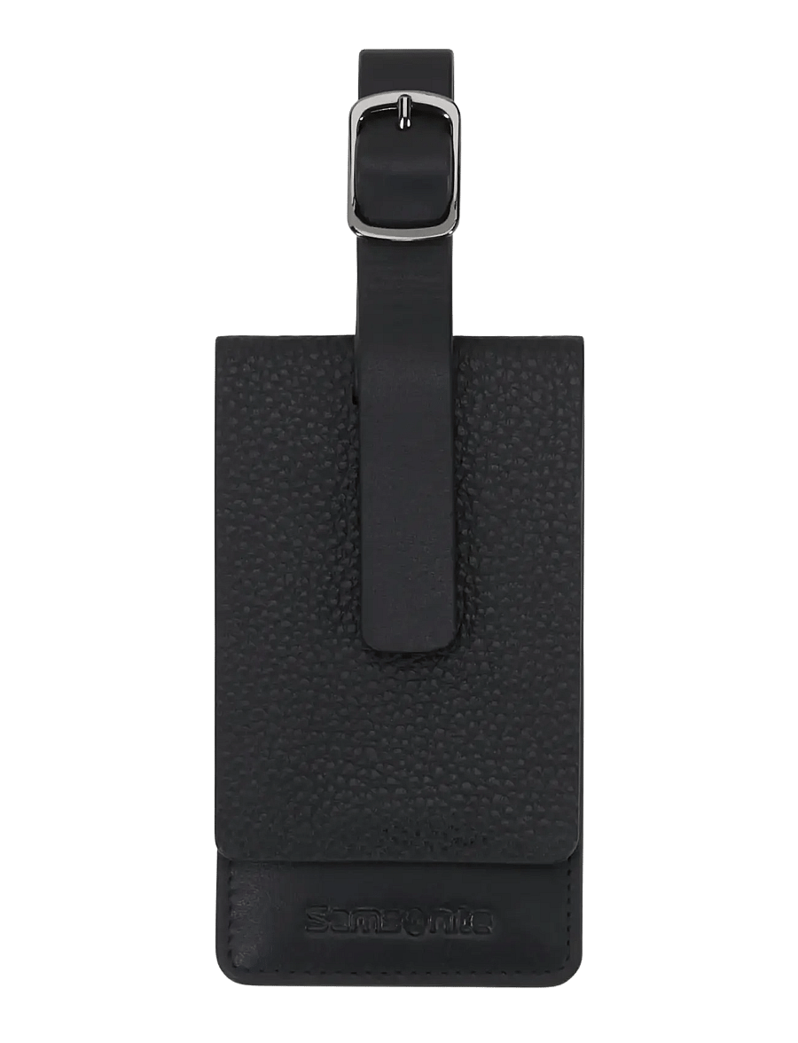 Samsonite - LEATHER TAG - kartenetuis - black - 0
