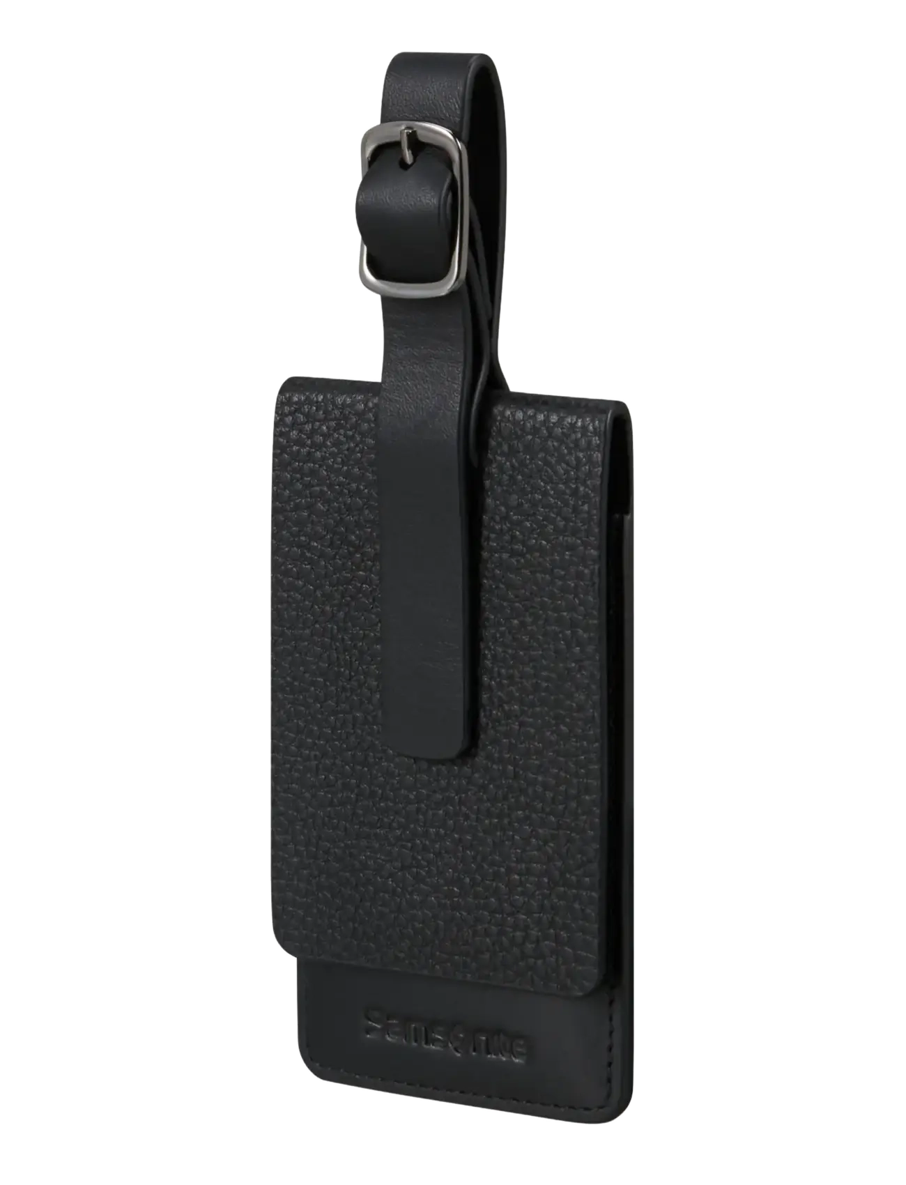 Samsonite - LEATHER TAG - black - 1