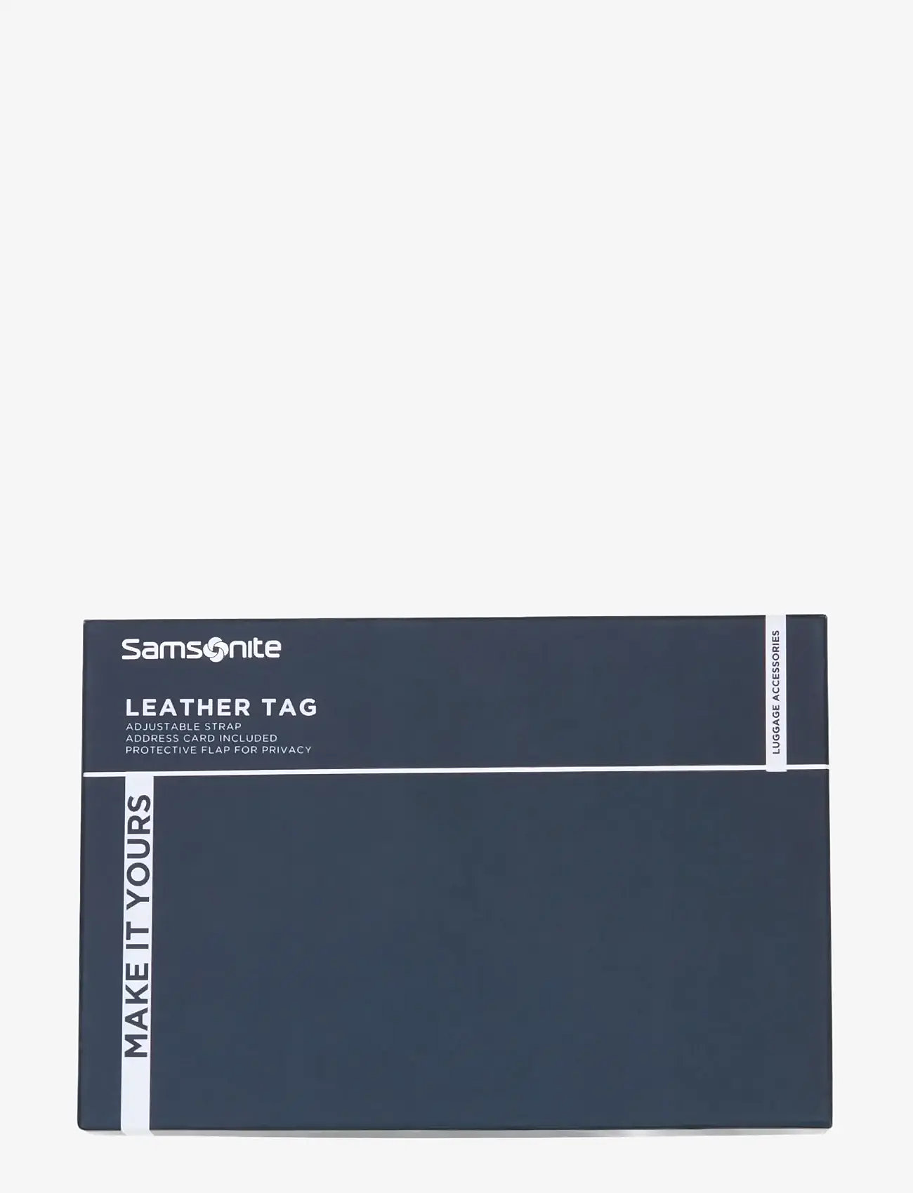 Samsonite - LEATHER TAG - korthållare - black - 2