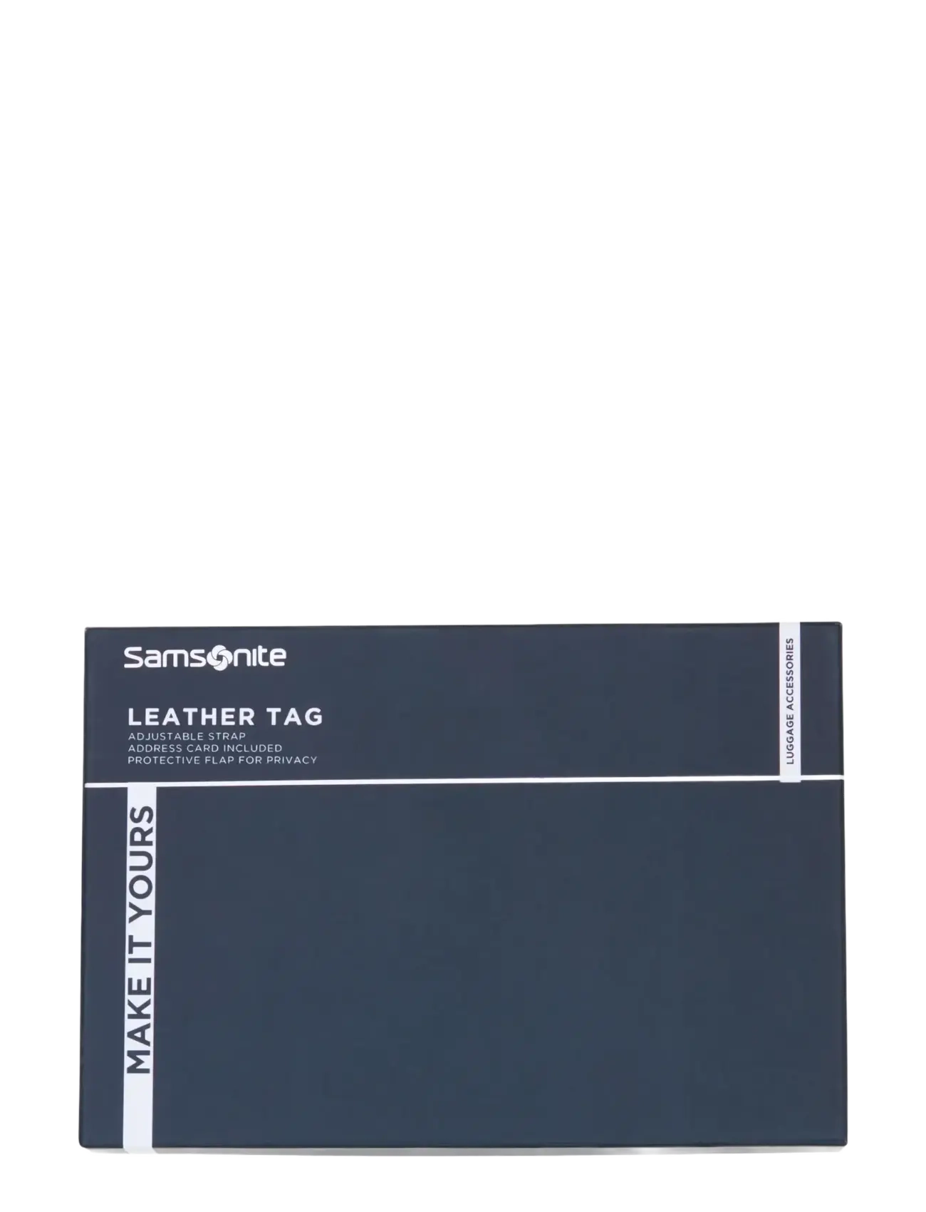 Samsonite - LEATHER TAG - black - 2