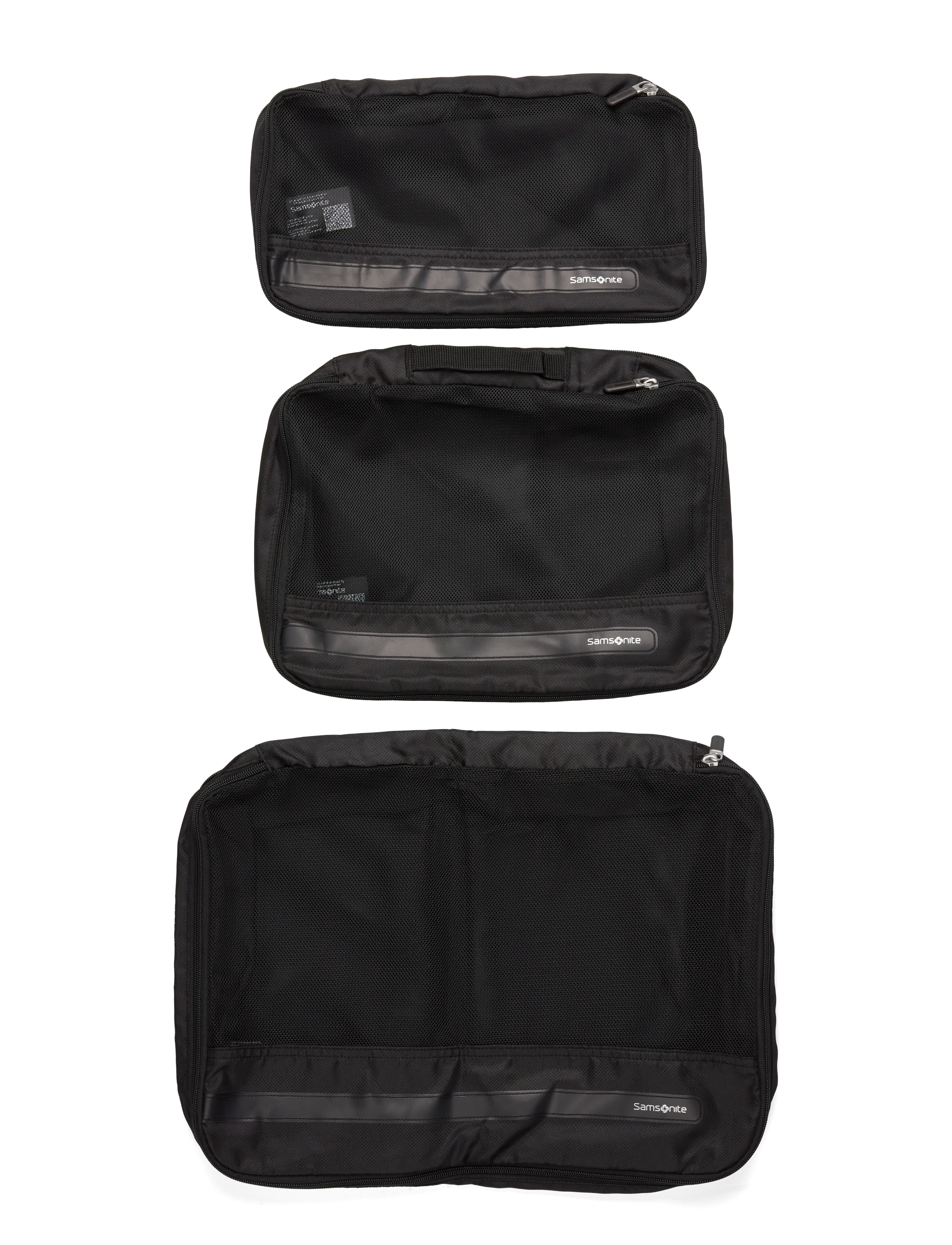 Samsonite - SET OF 3 PACKING CUBES - shoppa efter tillfälle - black - 1
