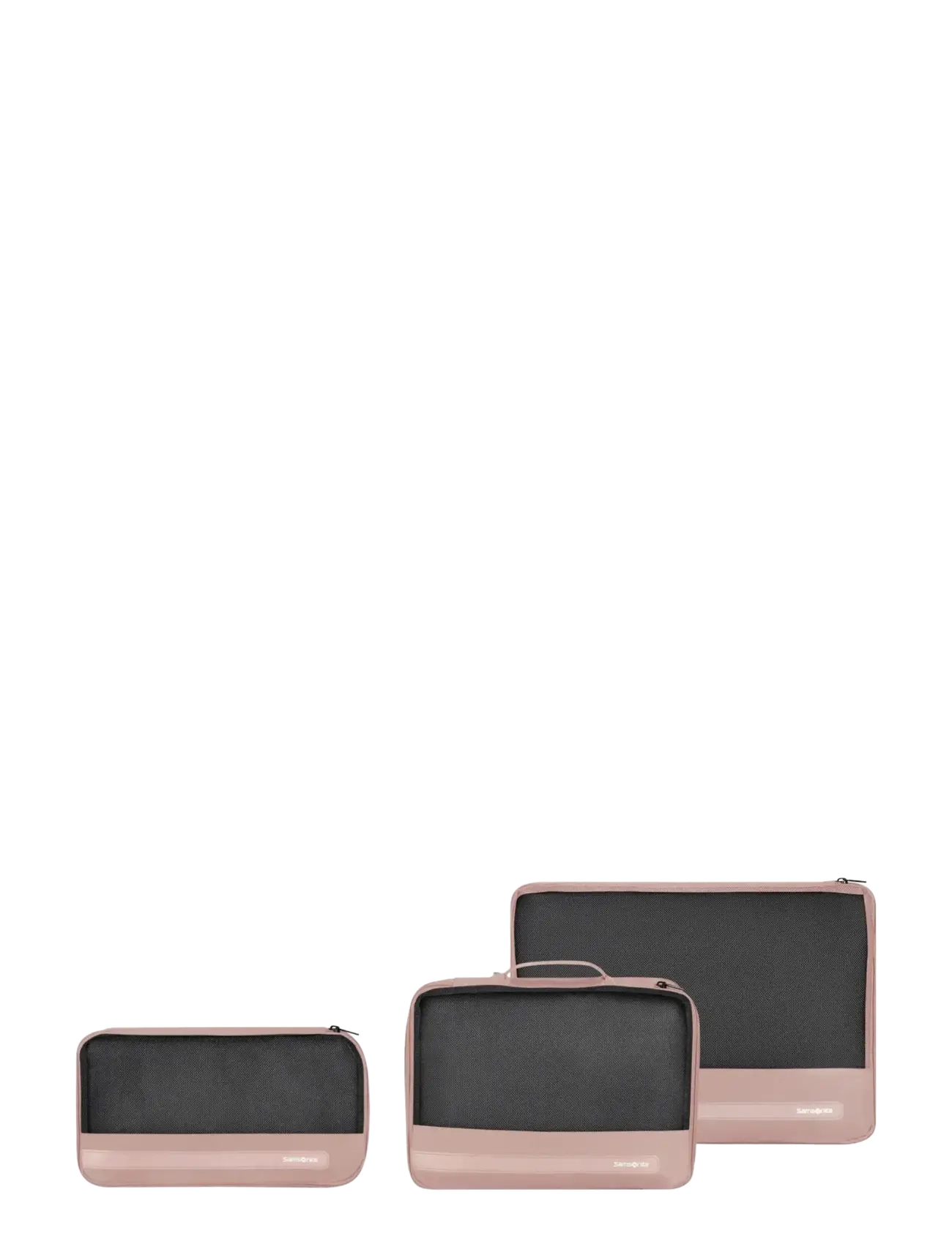 Samsonite SET OF 3 PACKING CUBES - Reisiaksessuaarid - ROSE / pink/rose