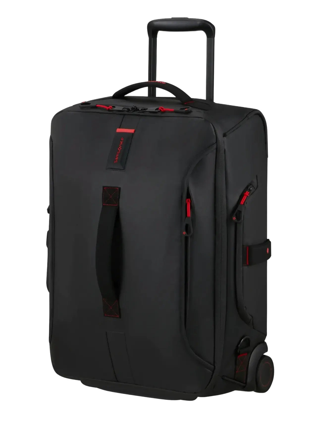 Samsonite - PARADIVER LIGHT DUFFLE/WH 55/20 BP FL - wheeled backpacks - black - 2