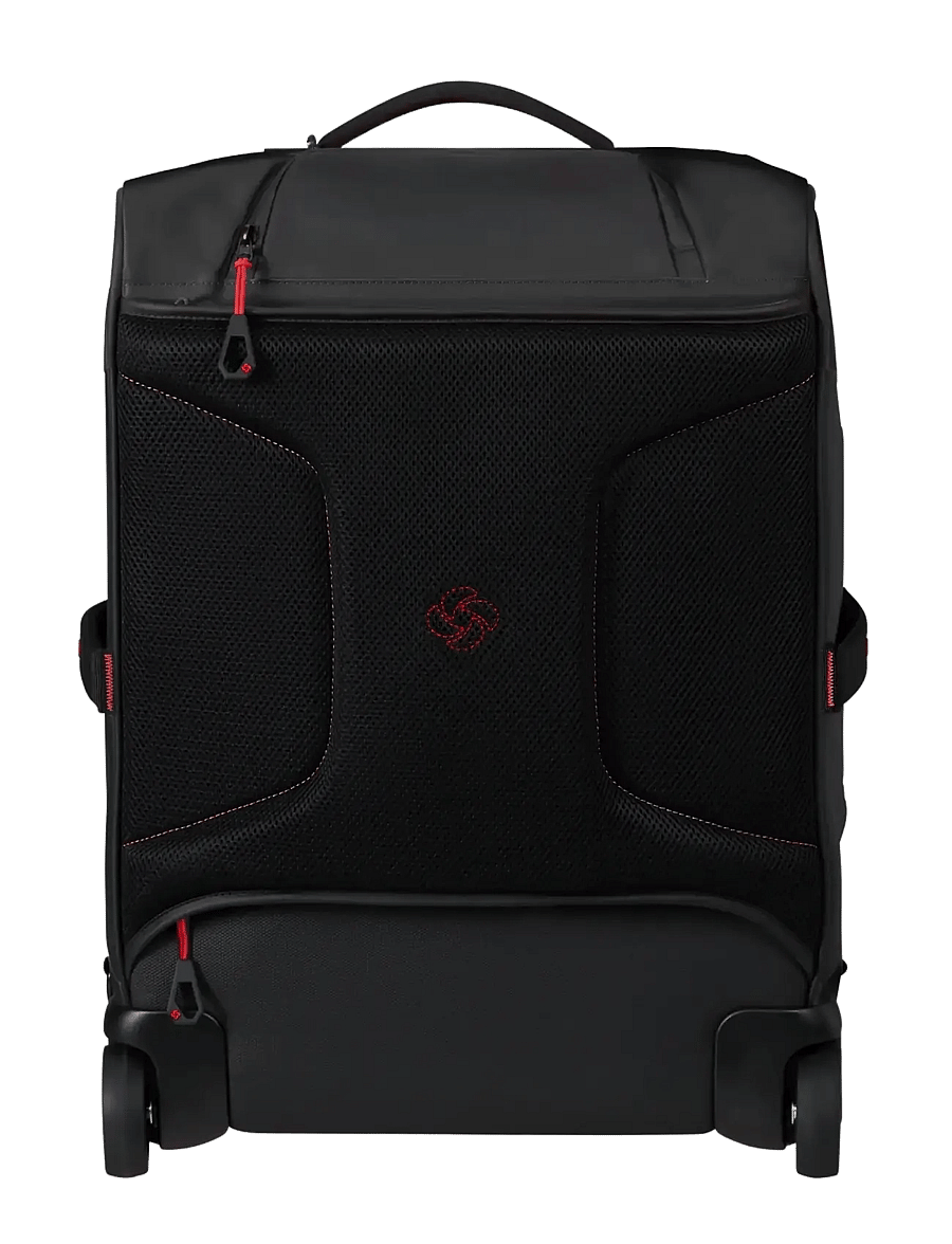 Samsonite - PARADIVER LIGHT DUFFLE/WH 55/20 BP FL - rucksäcke mit rädern - black - 3