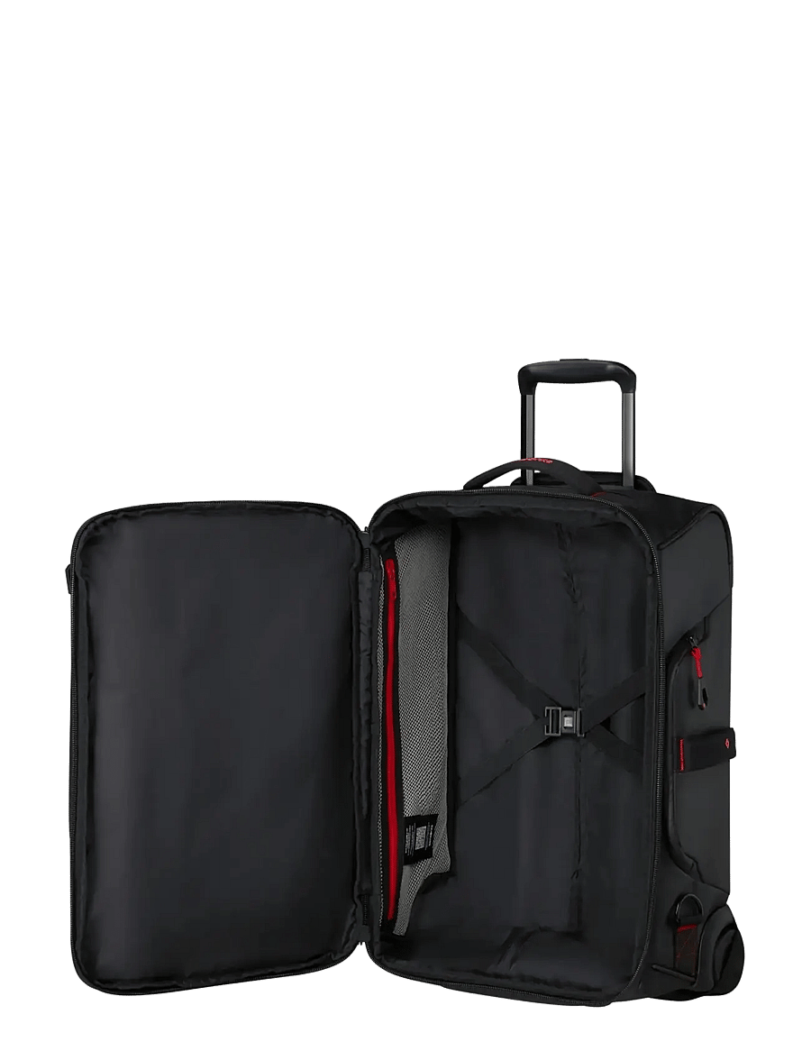 Samsonite - PARADIVER LIGHT DUFFLE/WH 55/20 BP FL - rucksäcke mit rädern - black - 5