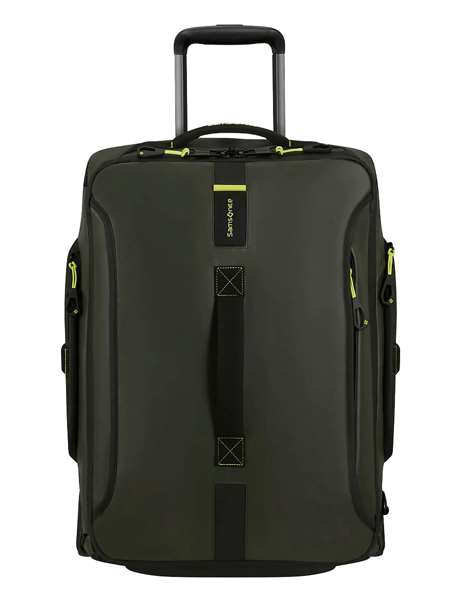 Samsonite - PARADIVER LIGHT DUFFLE/WH 55/20 BP FL - rucksäcke mit rädern - jungle green - 1