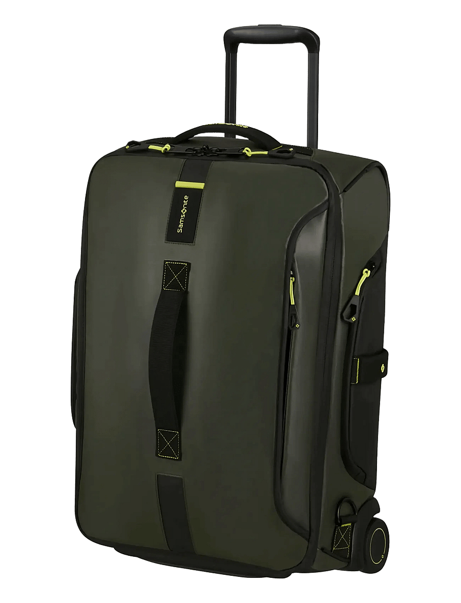 Samsonite - PARADIVER LIGHT DUFFLE/WH 55/20 BP FL - rucksäcke mit rädern - jungle green - 2
