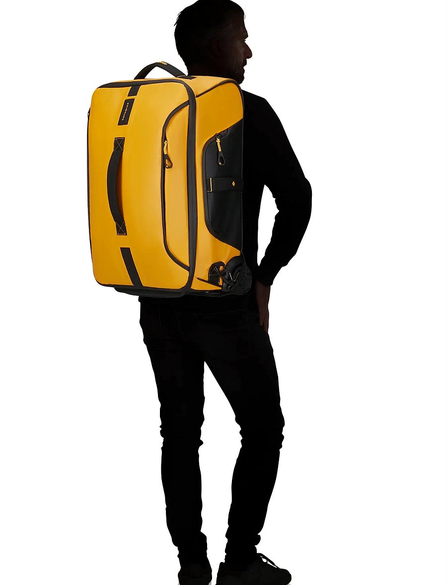 Samsonite - PARADIVER LIGHT DUFFLE/WH 55/20 BP FL - rucksäcke mit rädern - yellow - 0
