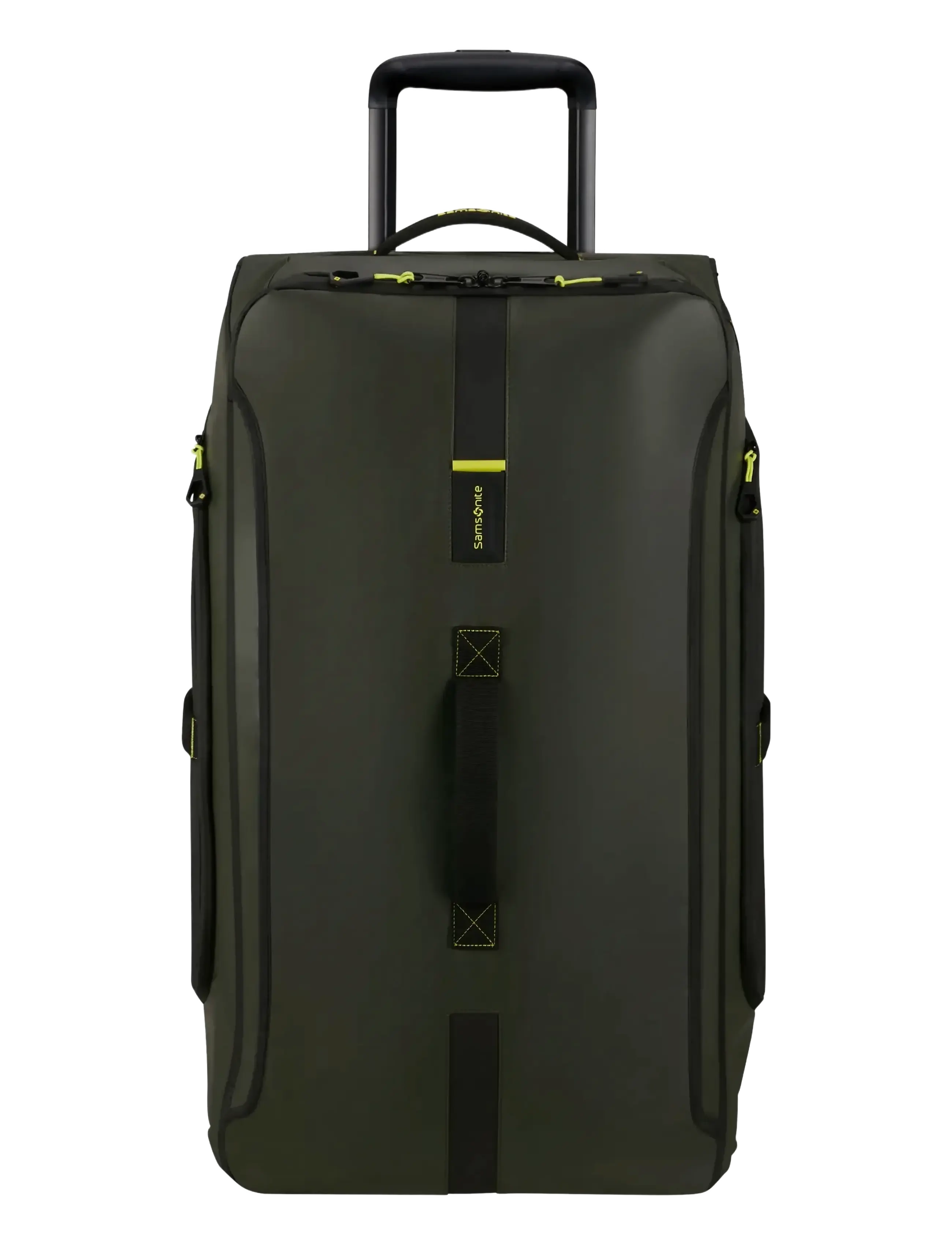 Samsonite Paradiver Light Duffle/Wh 79/29 Fl, Mænd, Hjul Duffel Taske, Grøn, Str: 79