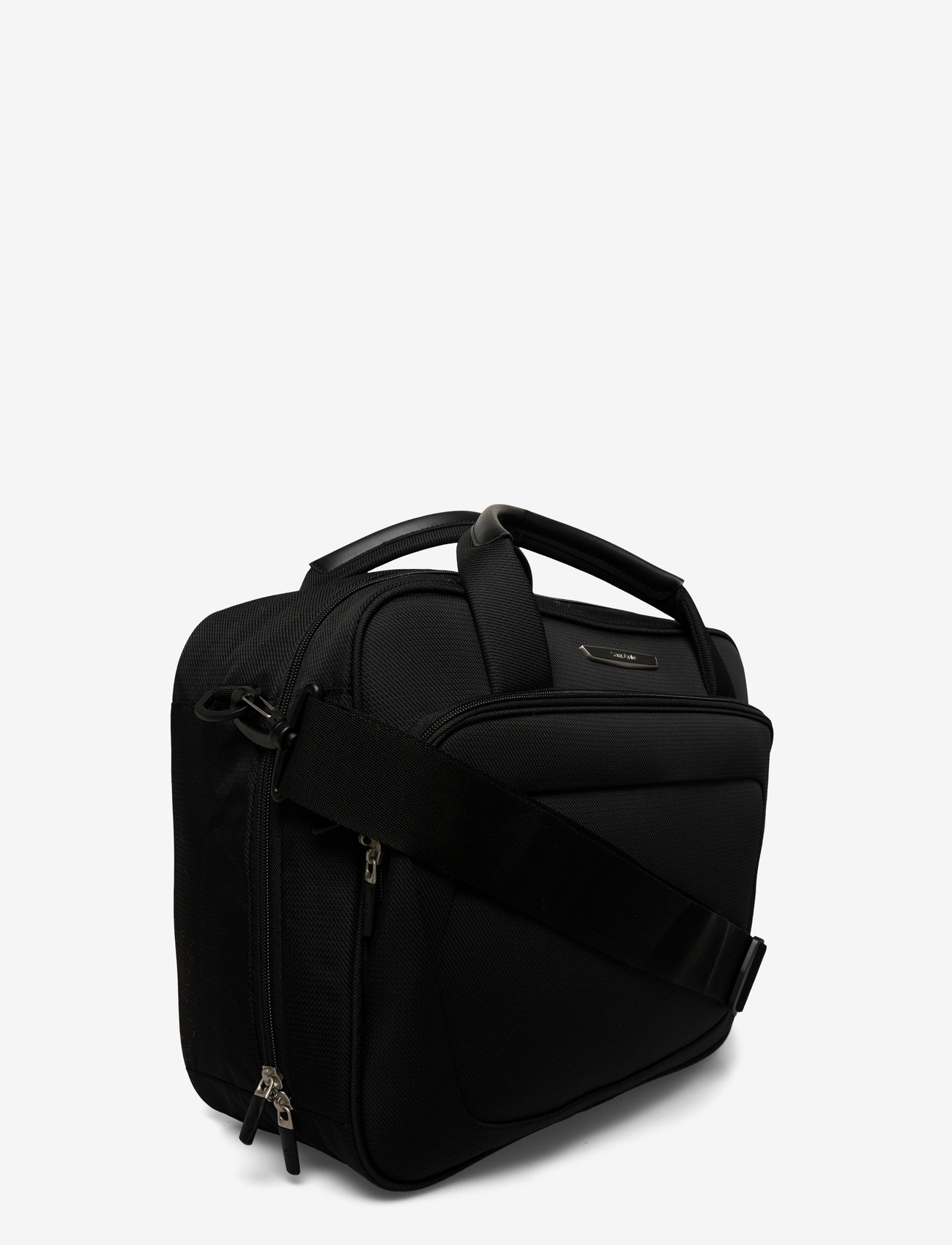 Samsonite - SPARK SNG ECO SHOULDER BAG FL - schultertaschen - black - 2