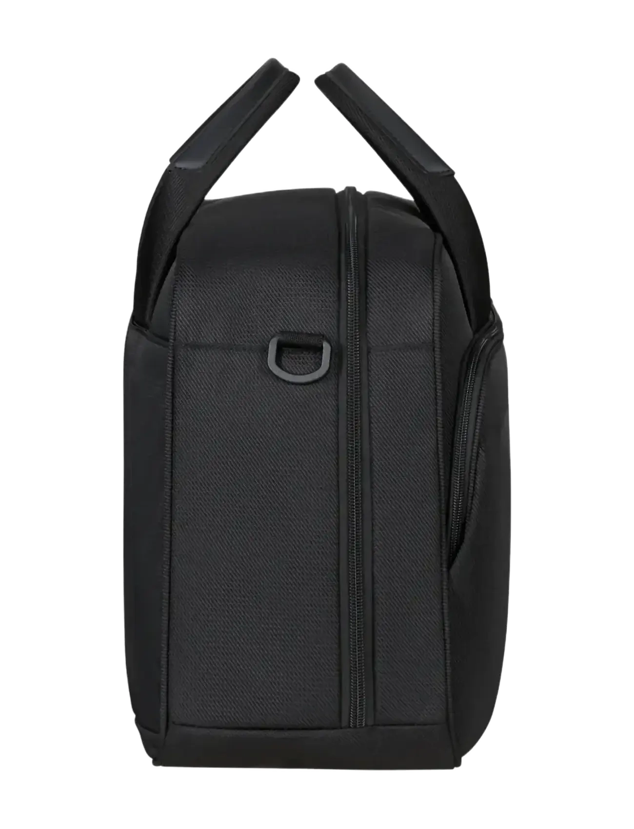 Samsonite - SPARK SNG ECO SHOULDER BAG FL - axelremsväskor - black - 5