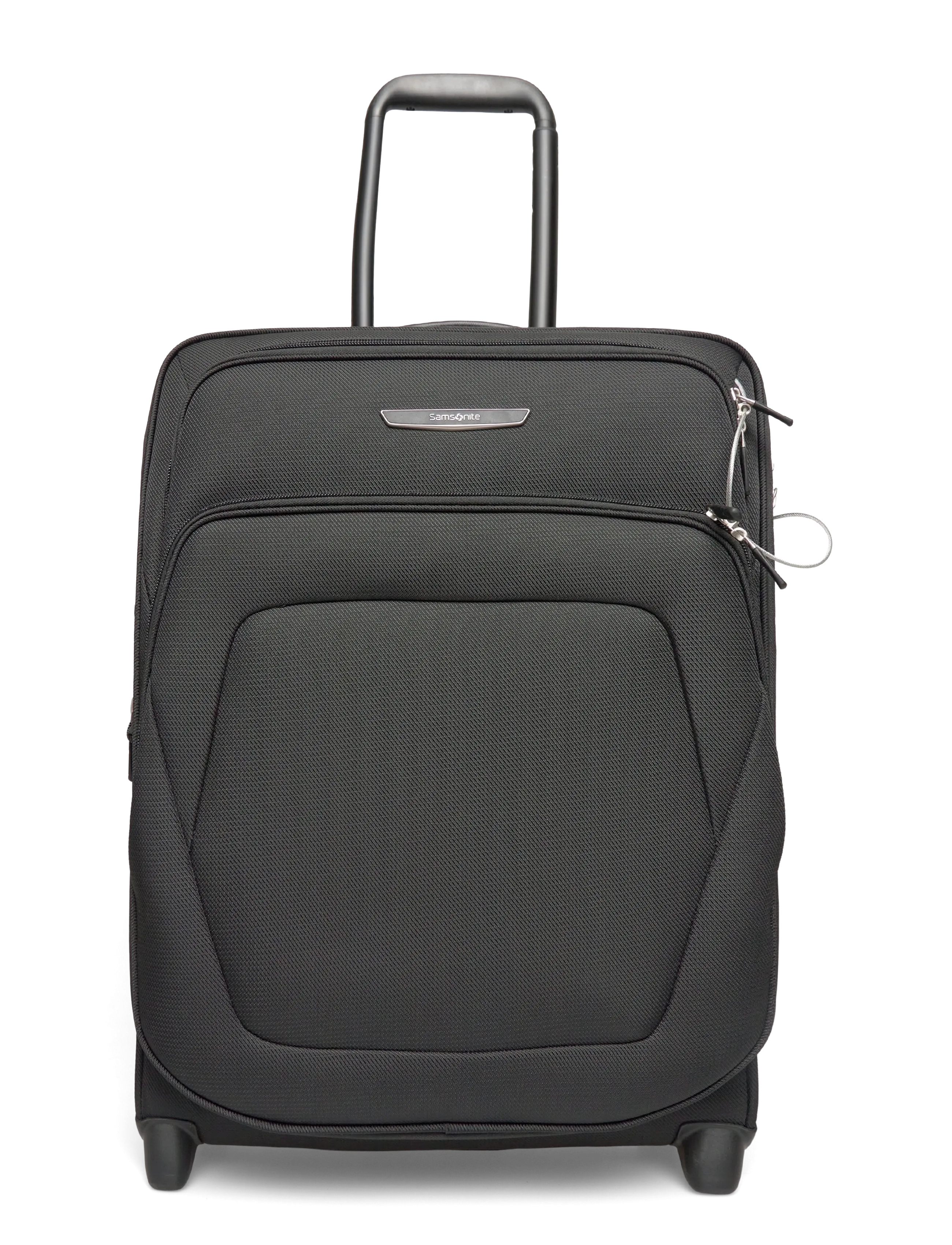 Samsonite SPARK SNG ECO UPRIGHT 55/20 EXP FL - Somas un mugursomas - BLACK / black