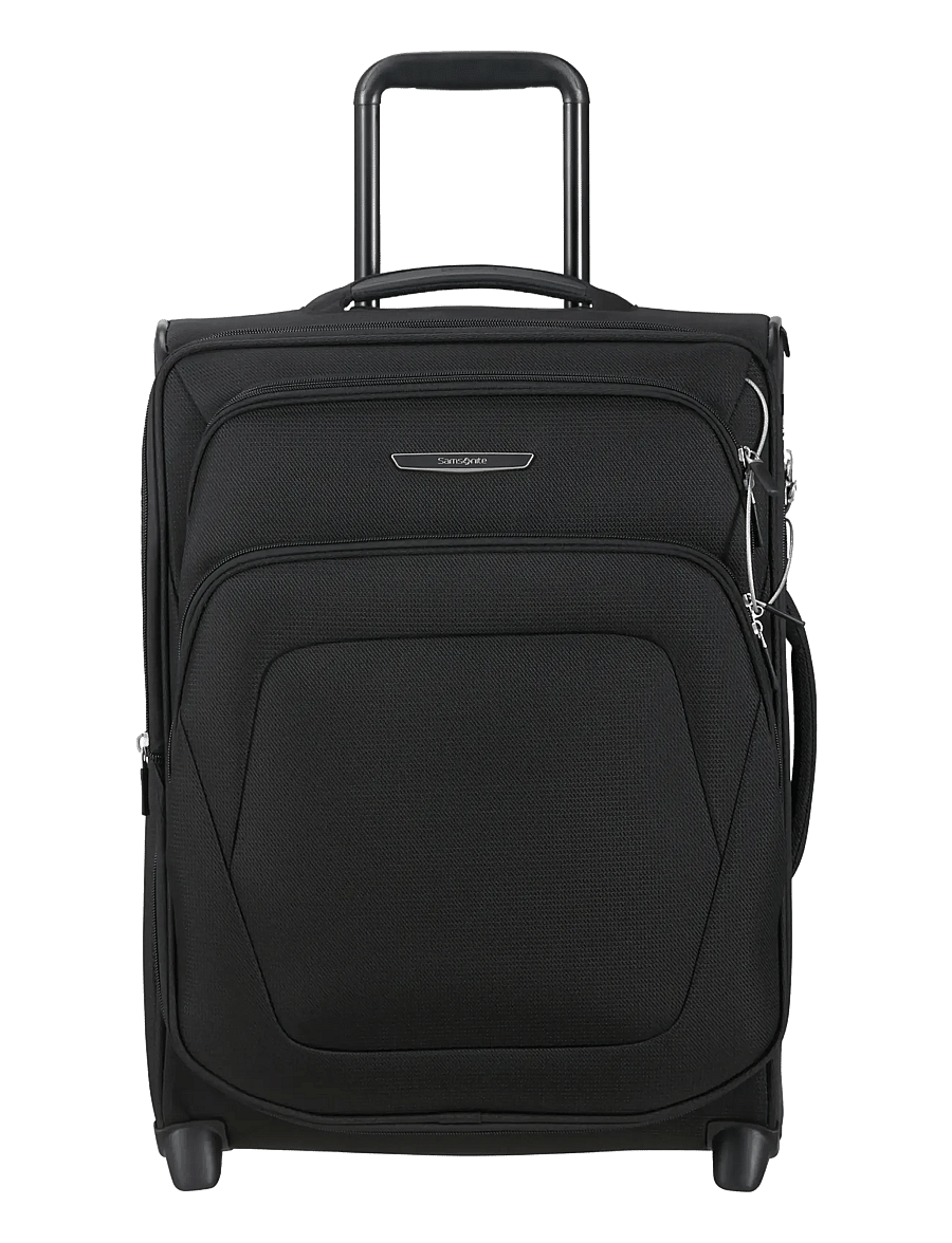 Samsonite - SPARK SNG ECO UPRIGHT 55/20 EXP FL - cabin size suitcases - black - 0