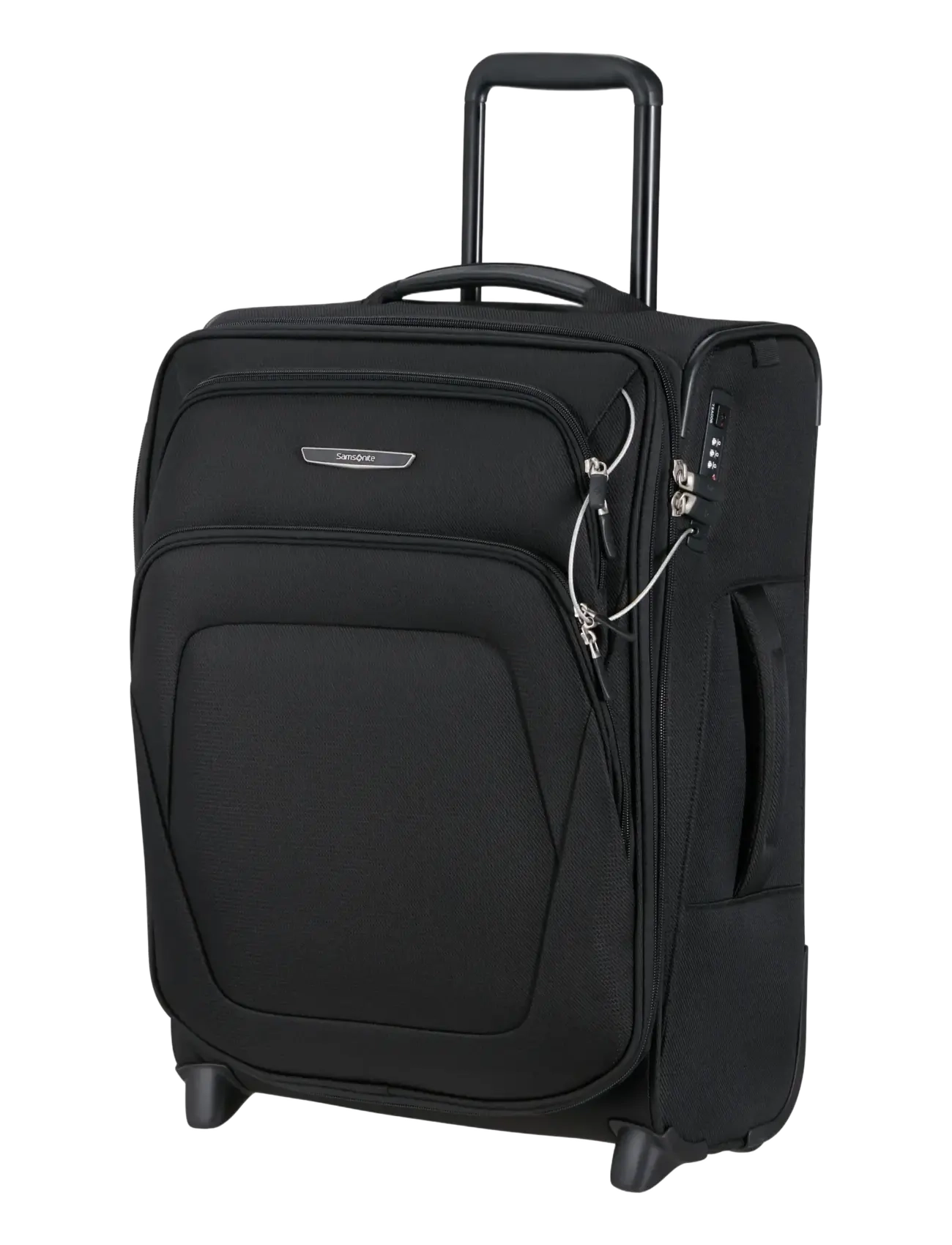 Samsonite - SPARK SNG ECO UPRIGHT 55/20 EXP FL - kabinväskor - black - 3