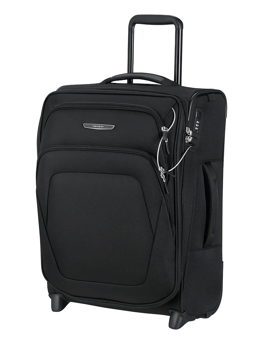 Samsonite - SPARK SNG ECO UPRIGHT 55/20 EXP FL - cabin size suitcases - black - 3