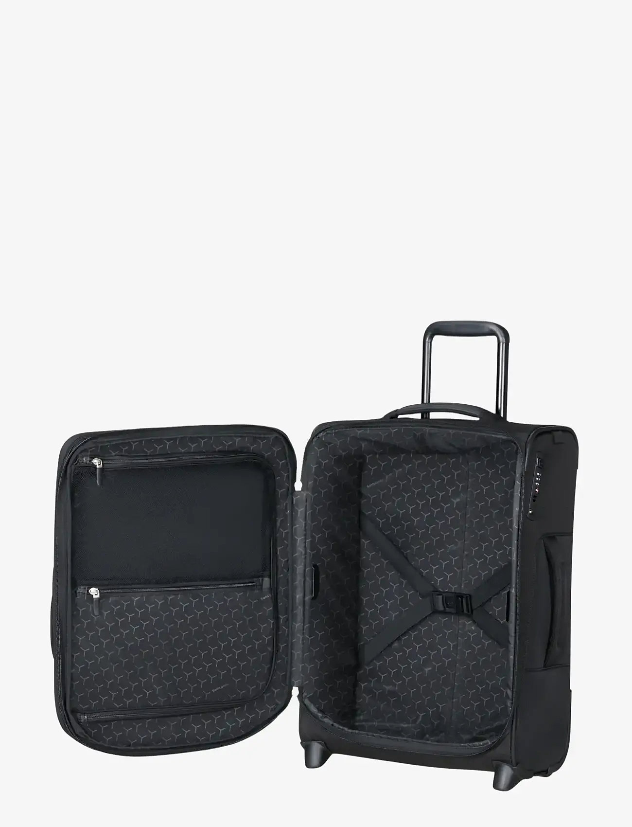 Samsonite - SPARK SNG ECO UPRIGHT 55/20 EXP FL - kabinväskor - black - 4