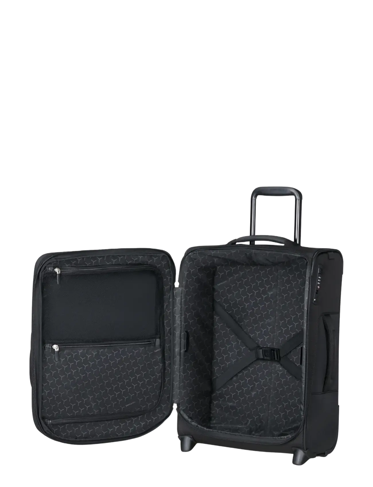 Samsonite - SPARK SNG ECO UPRIGHT 55/20 EXP FL - kabinväskor - black - 4