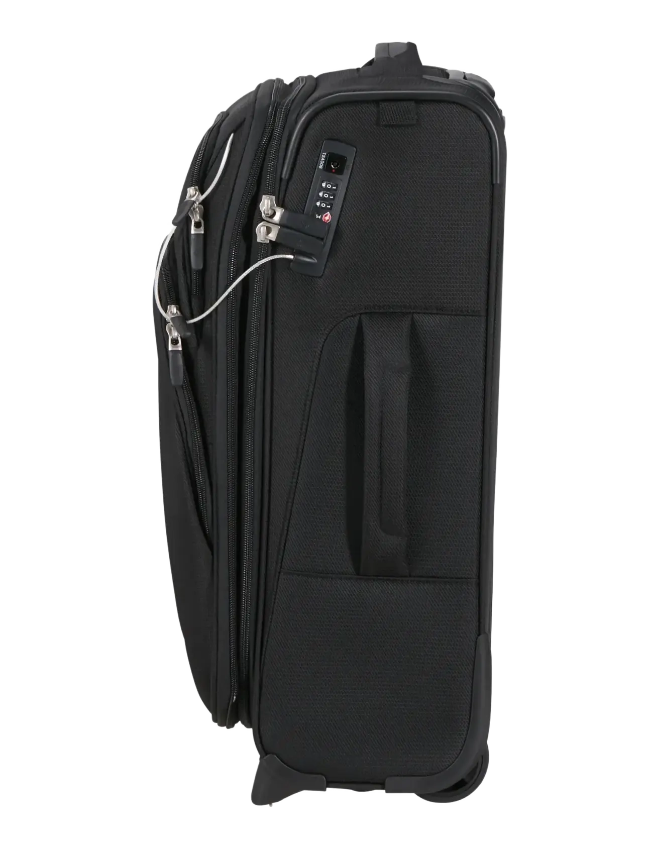 Samsonite - SPARK SNG ECO UPRIGHT 55/20 EXP FL - kabinväskor - black - 5