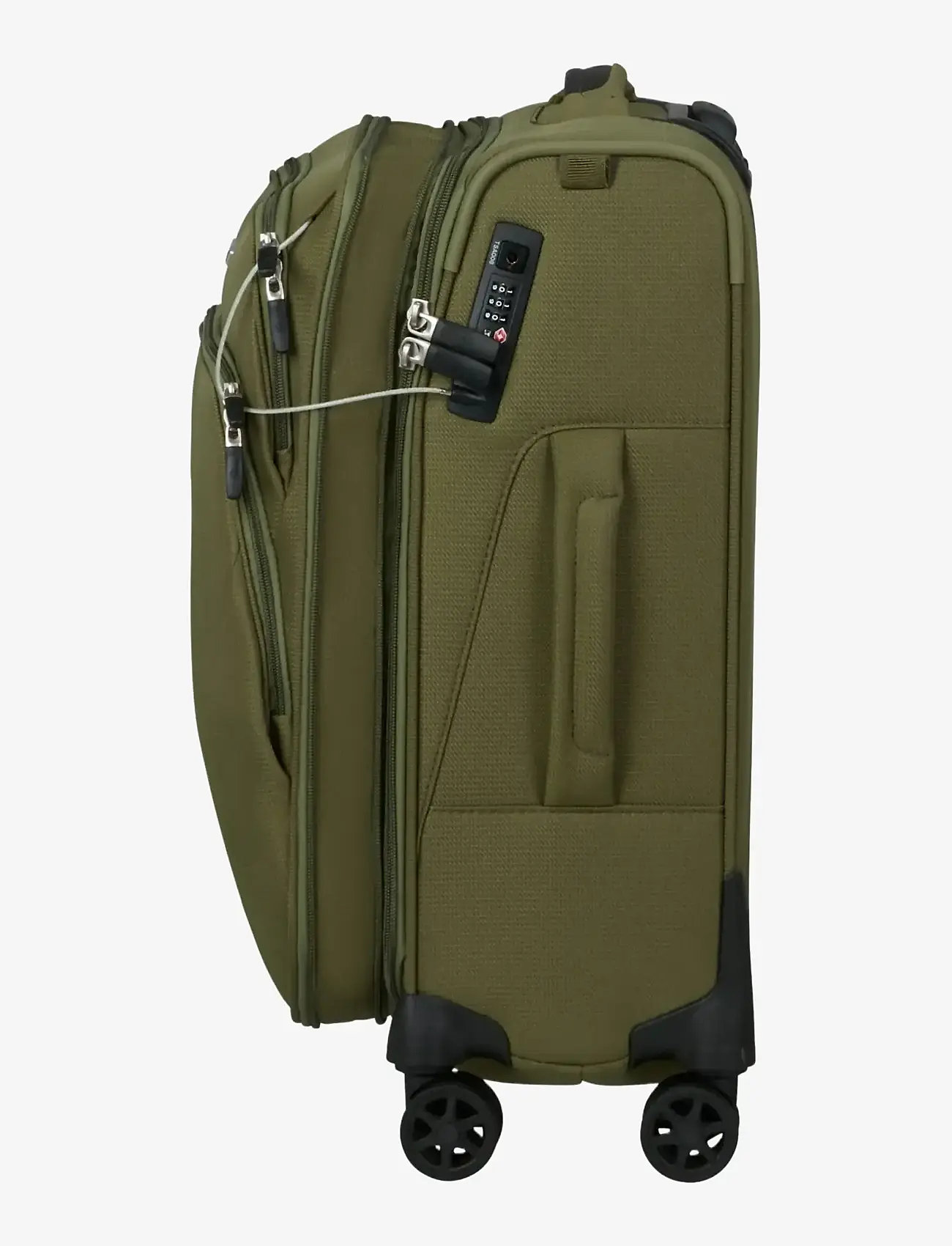 Samsonite - SPARK SNG ECO SPINNER 55/20 EXP FL - cabin size suitcases - olive - 3