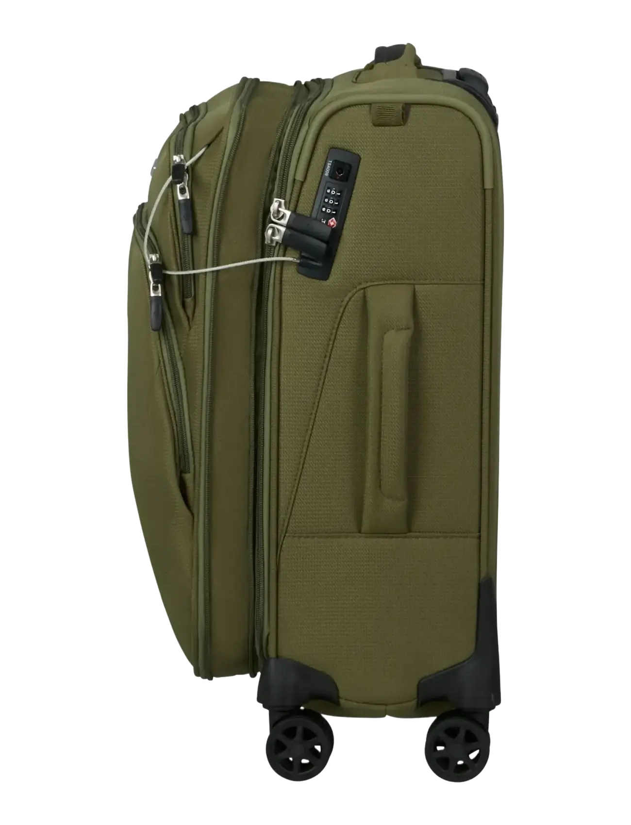 Samsonite - SPARK SNG ECO SPINNER 55/20 EXP FL - käsimatkatavaralaukut - olive - 3