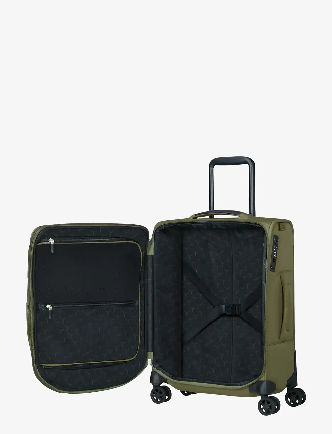 Samsonite - SPARK SNG ECO SPINNER 55/20 EXP FL - cabin size suitcases - olive - 5