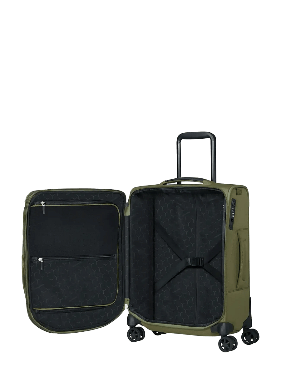 Samsonite - SPARK SNG ECO SPINNER 55/20 EXP FL - käsimatkatavaralaukut - olive - 5