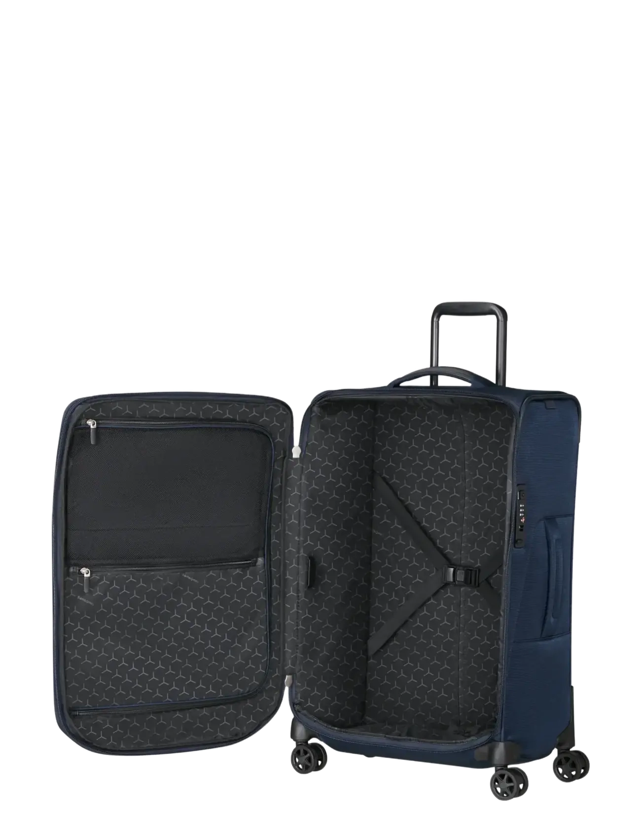Samsonite - SPARK SNG ECO SPINNER 67/24 EXP FL - medium koffers - midnight blue - 4