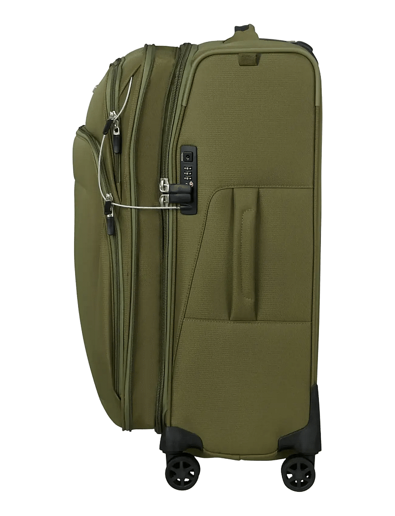 Samsonite - SPARK SNG ECO SPINNER 67/24 EXP FL - mellemstore kufferter - olive - 2