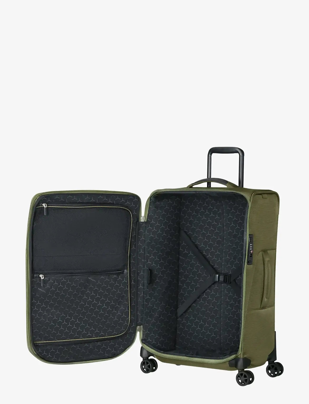 Samsonite - SPARK SNG ECO SPINNER 67/24 EXP FL - mellemstore kufferter - olive - 4
