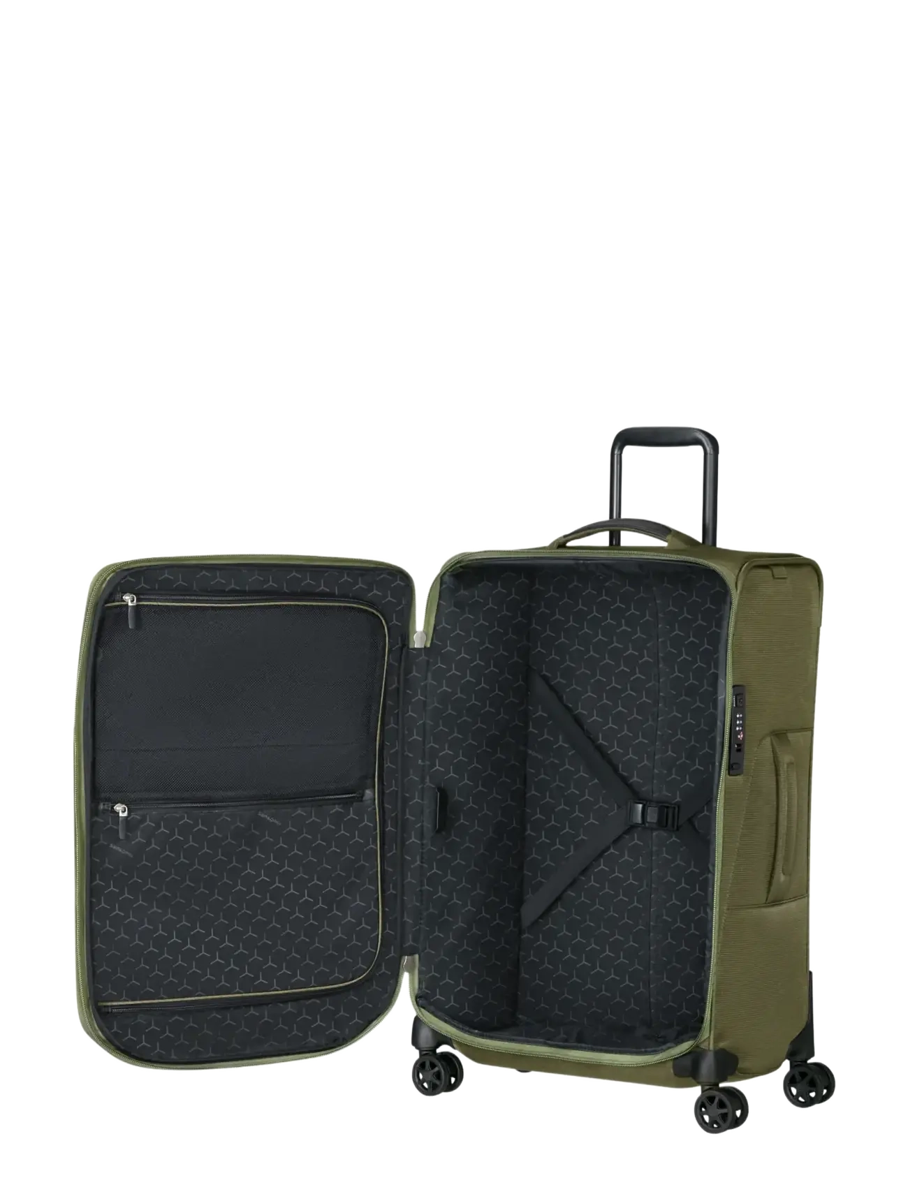 Samsonite - SPARK SNG ECO SPINNER 67/24 EXP FL - mellemstore kufferter - olive - 4
